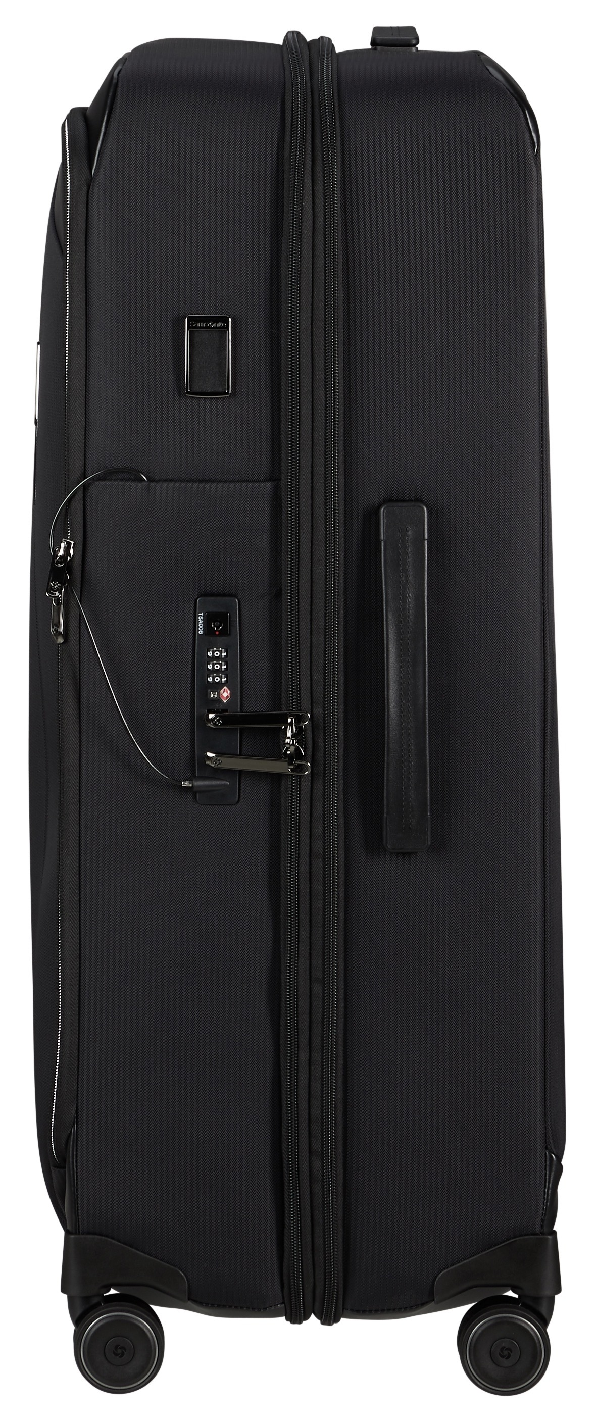 Samsonite Weichgepäck-Trolley »SPLENDIX, verschiedene Grössen«, 4 Rollen, Reisegepäck Koffer gross TSA Schloss Volumenerweiterung