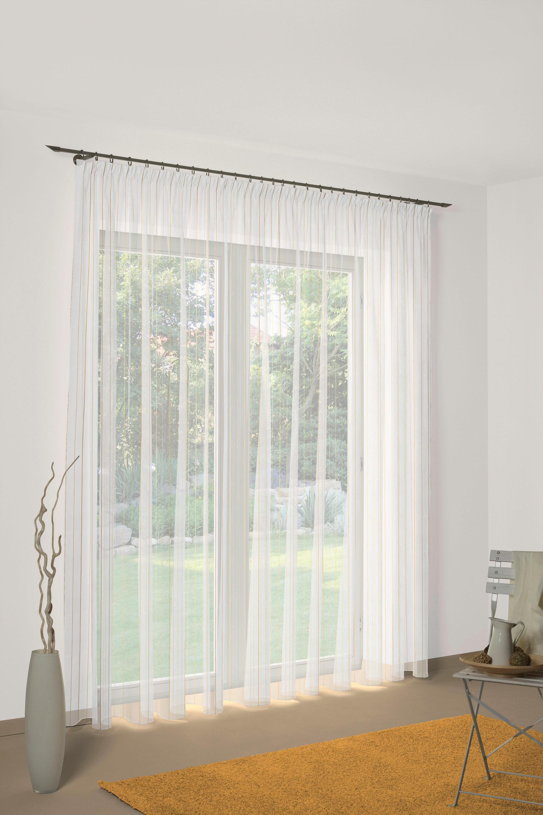 Wirth Gardine "7227" Faltenband 1 Stk. tlg. Store - Faltenband 1:3
