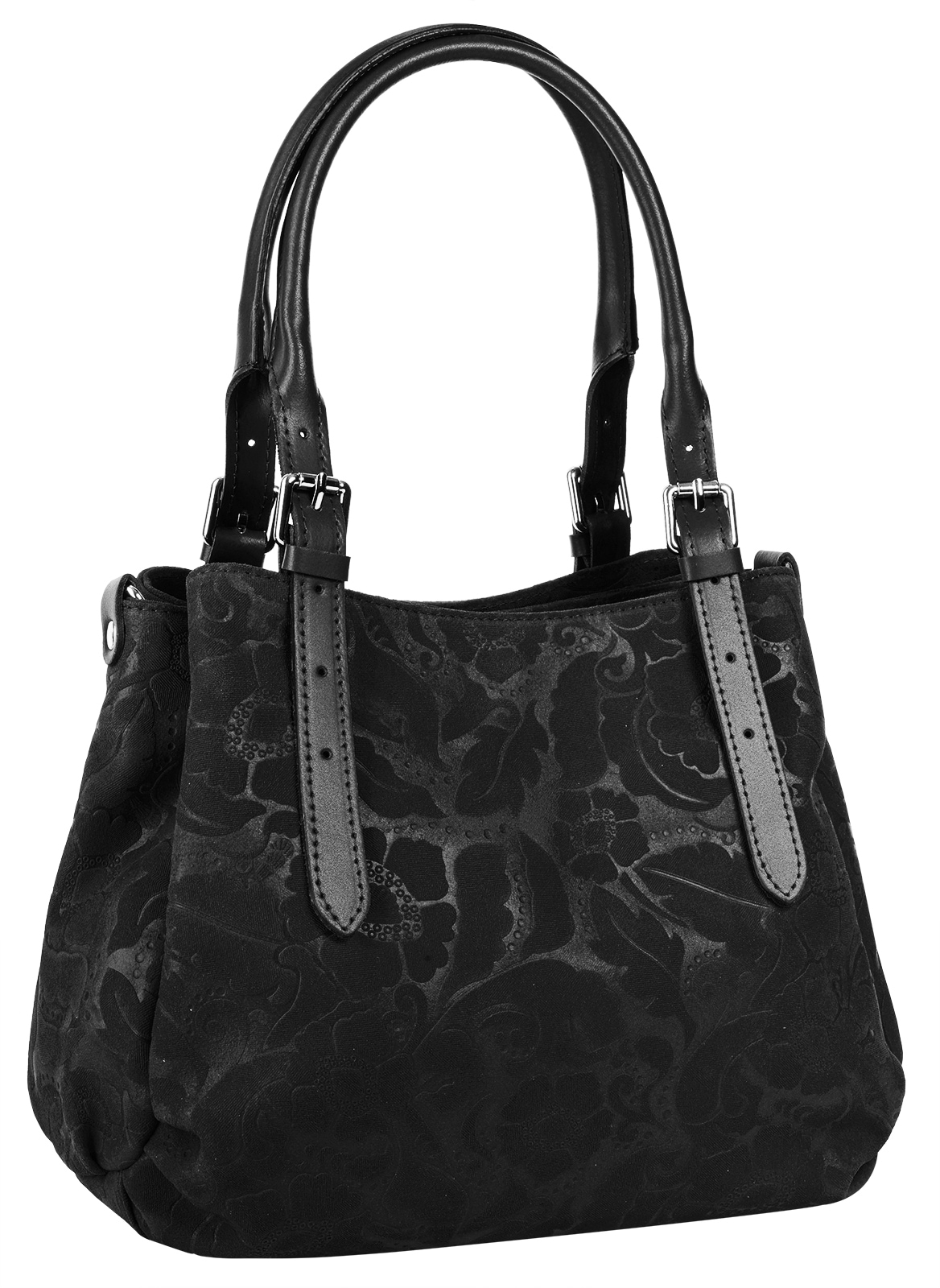 Samantha Look Henkeltasche, echt Leder, Made in Italy