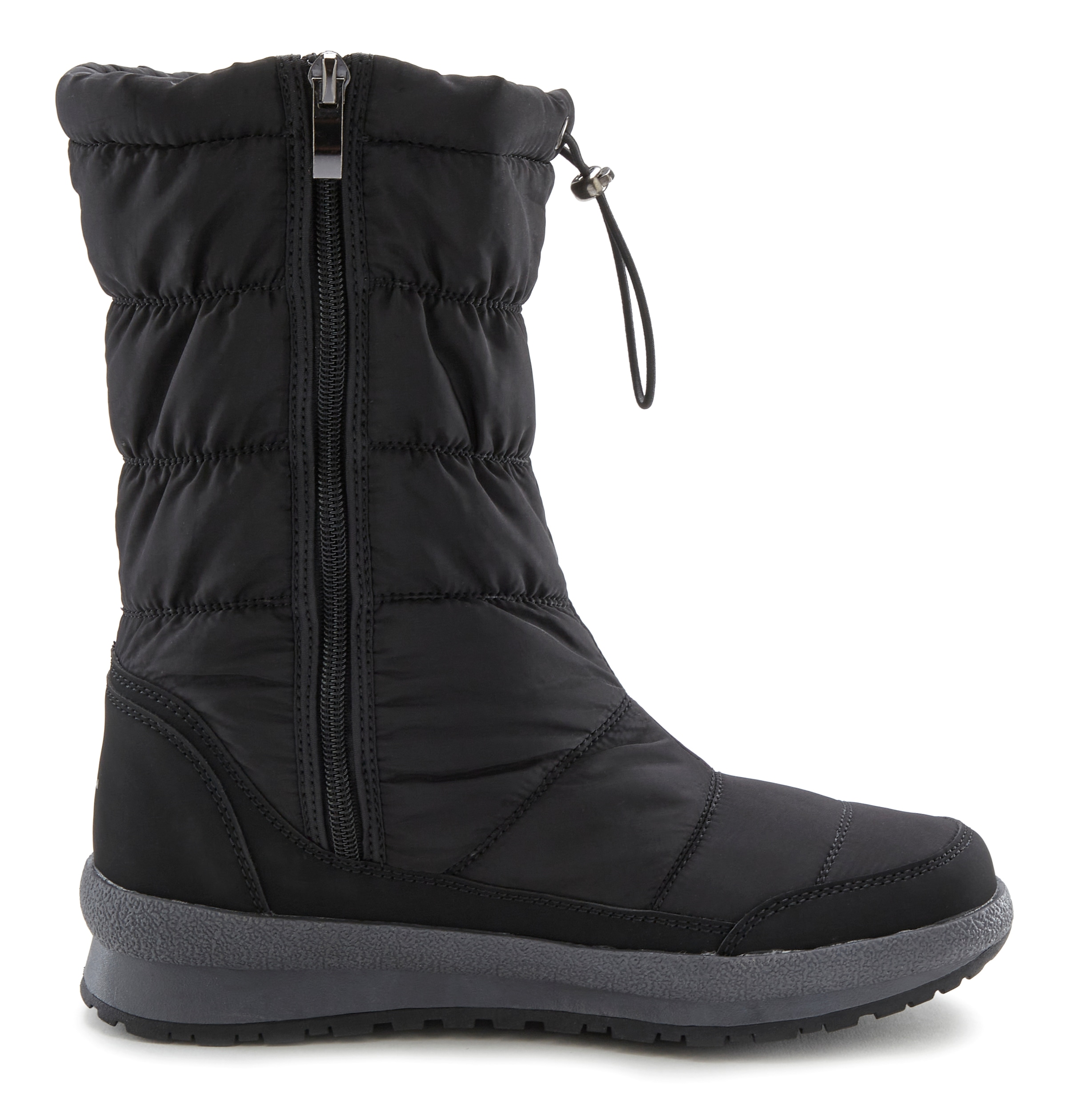 LASCANA Winterstiefel, mit Warmfutter & wasserabweisend, Winterboot, Stiefelette, Profilsohle