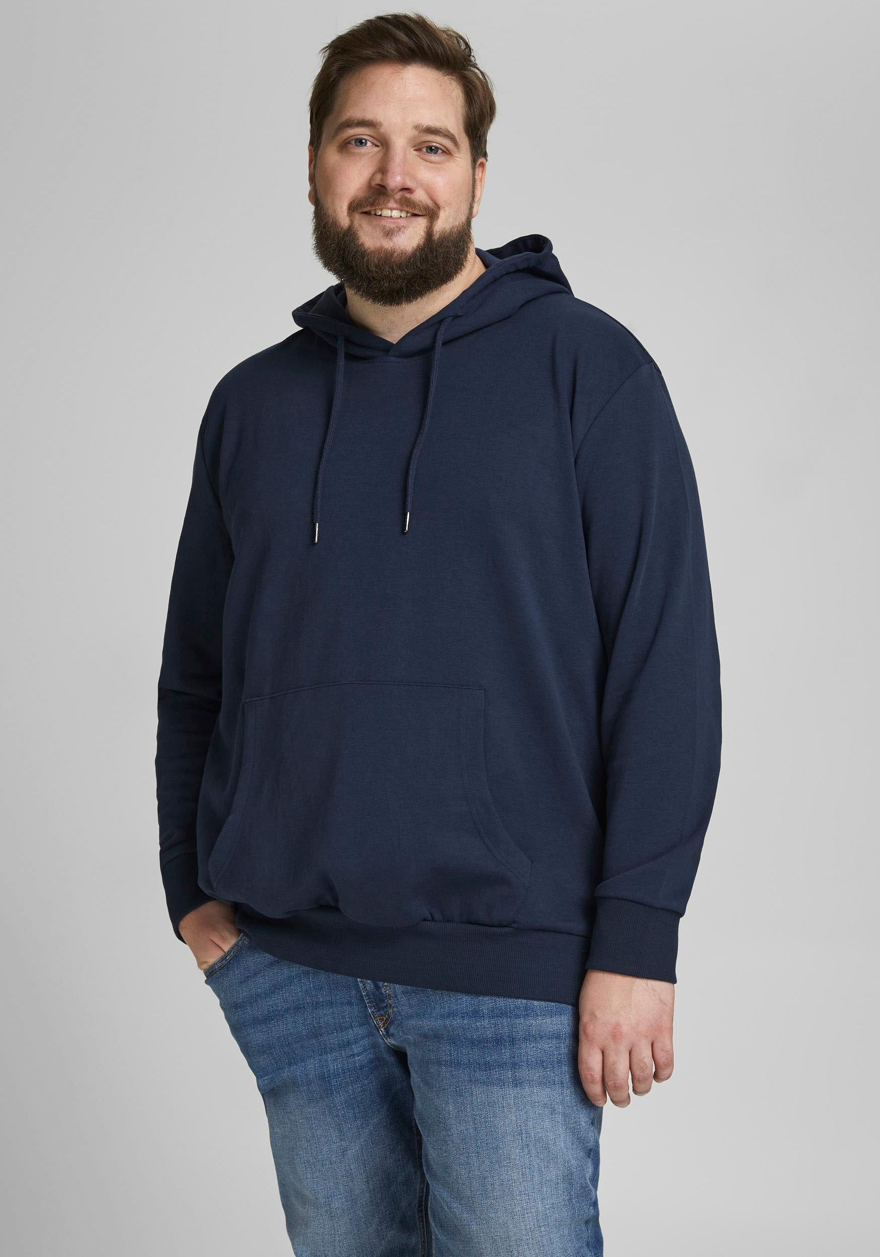 Jack & Jones PlusSize Kapuzensweatshirt »BASIC SWEAT HOOD«, bis Grösse 6XL