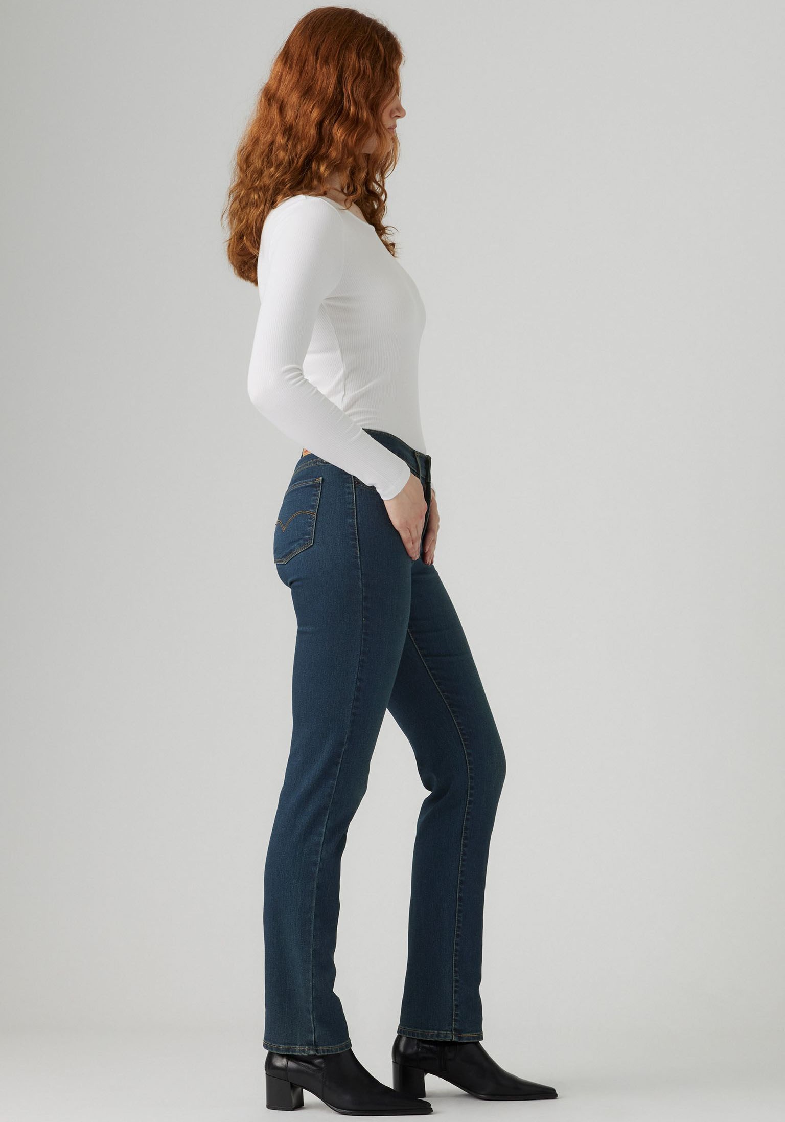Levi's® Gerade Jeans »314 Shaping Straight«, mit Stretch
