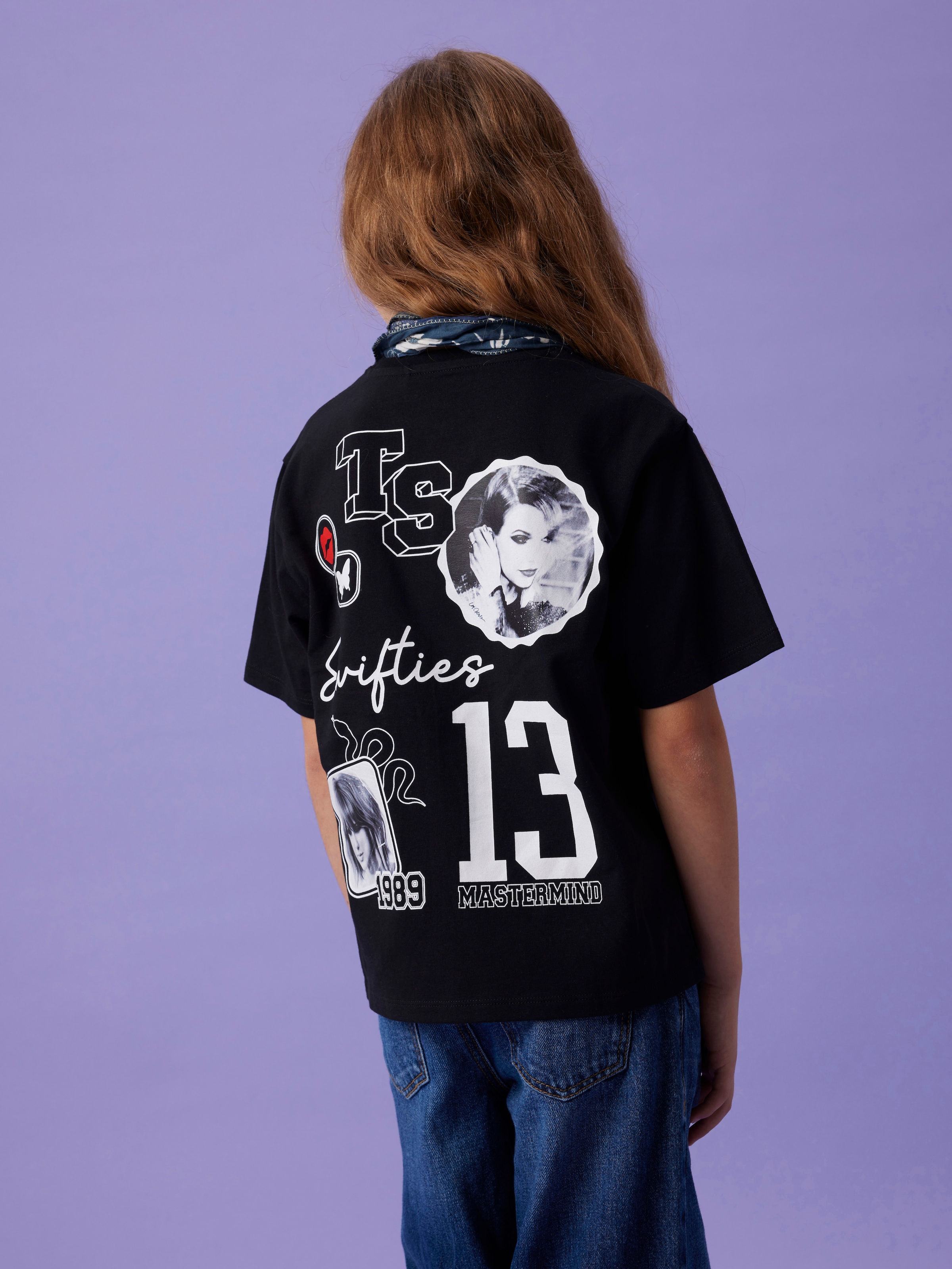 Name It T-Shirt »NKFFEYRE TSWIFT SS NREG TOP SKY« CELEBRITY ICONS mit Taylor Swift Druck