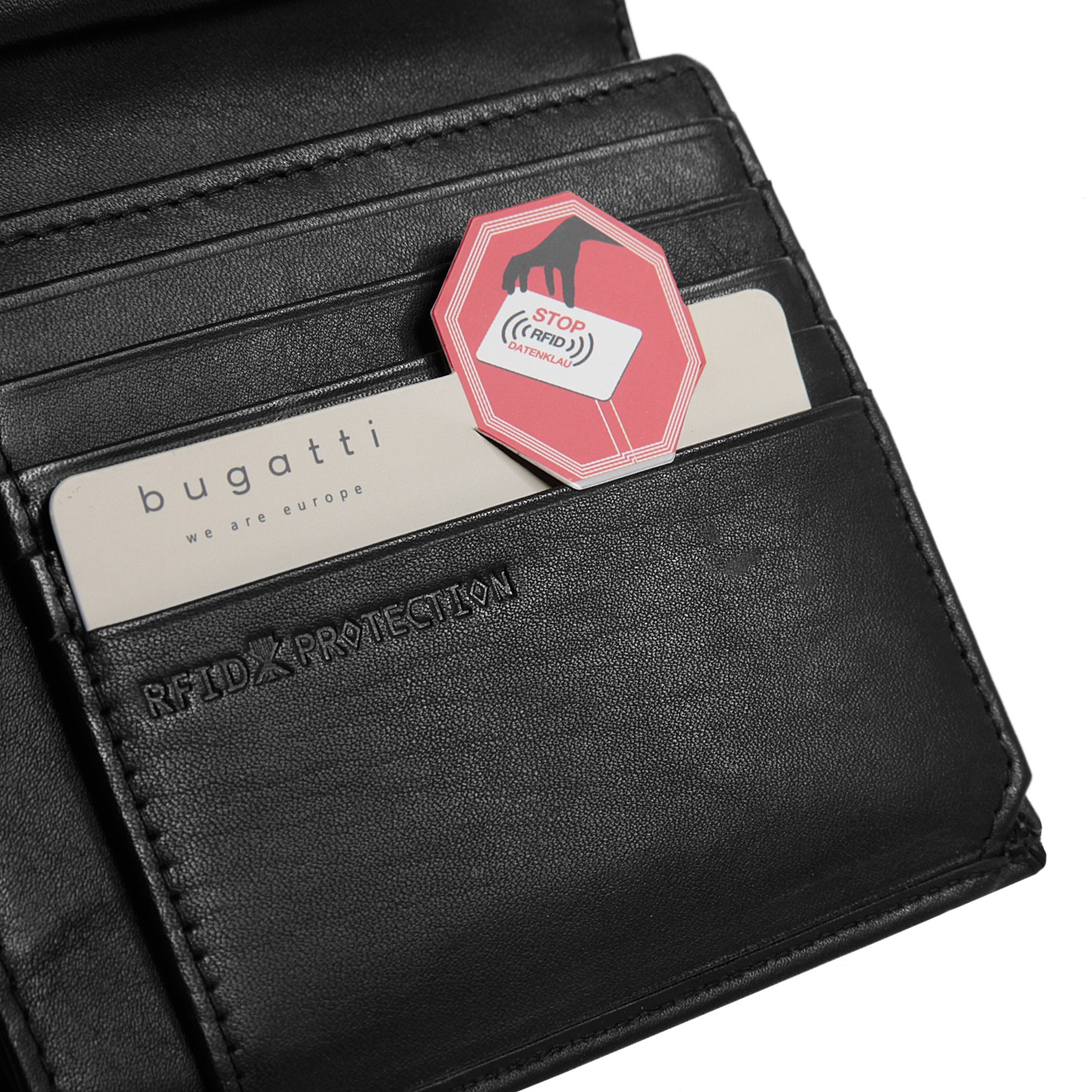 bugatti Geldbörse »PRIMO RFID«, echt Leder
