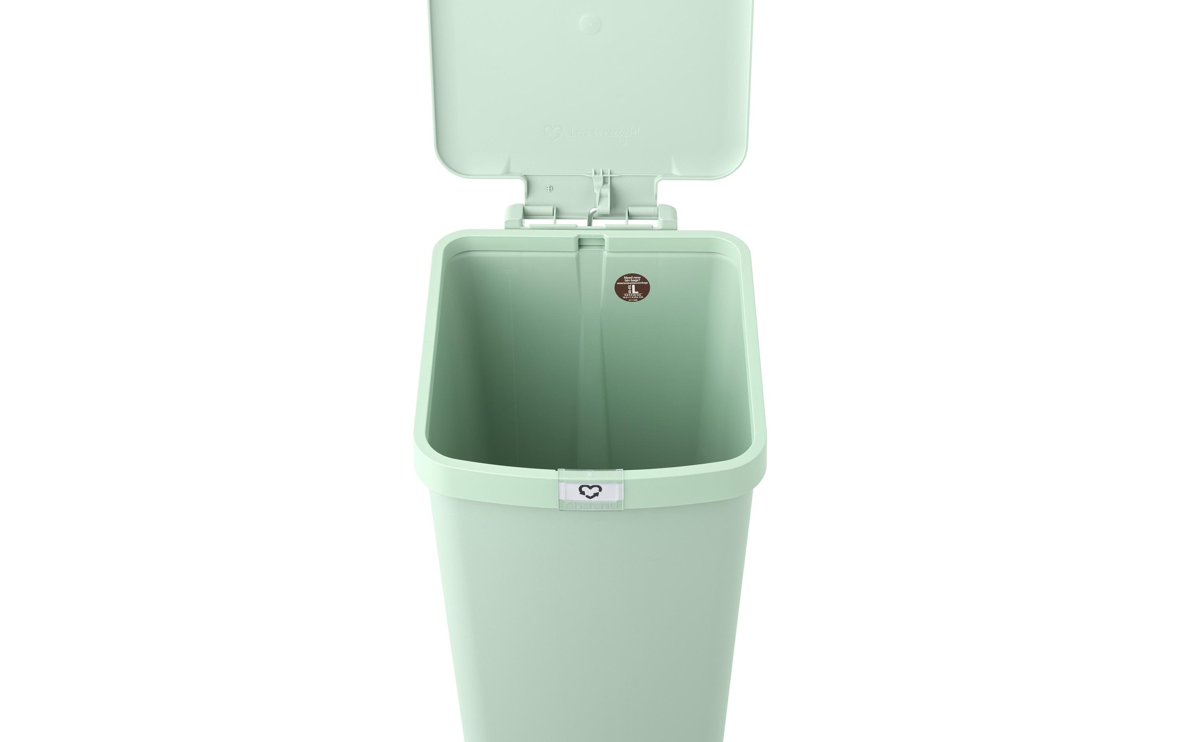 Brabantia Mülleimer »StepUp 40 l, Hellgrün«, 1 Behälter