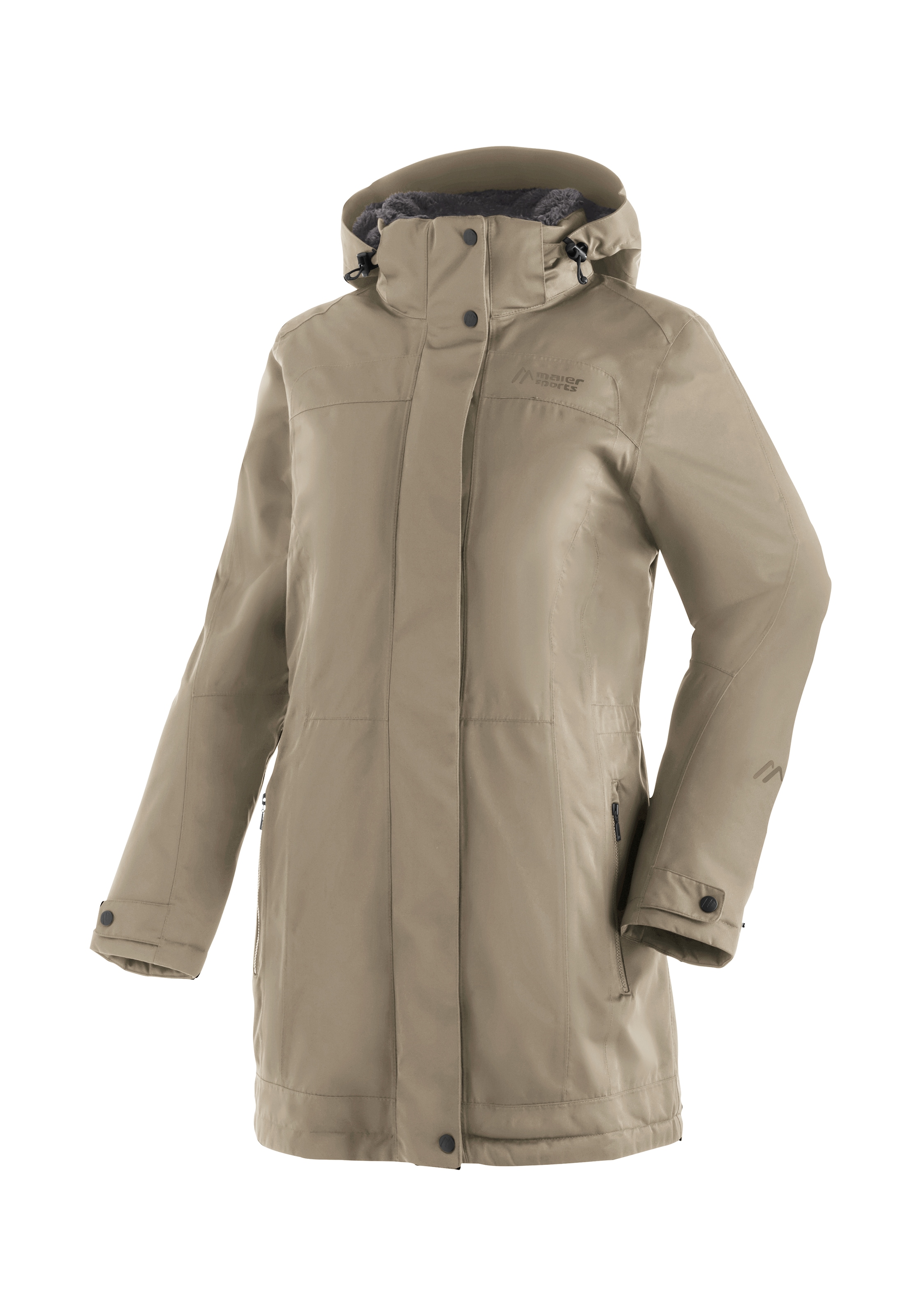 Maier Sports Funktionsjacke »Lisa 2.1«, Damen Mantel, atmungsaktiver Wintermantel, 2 RV-Taschen, Regular Fit