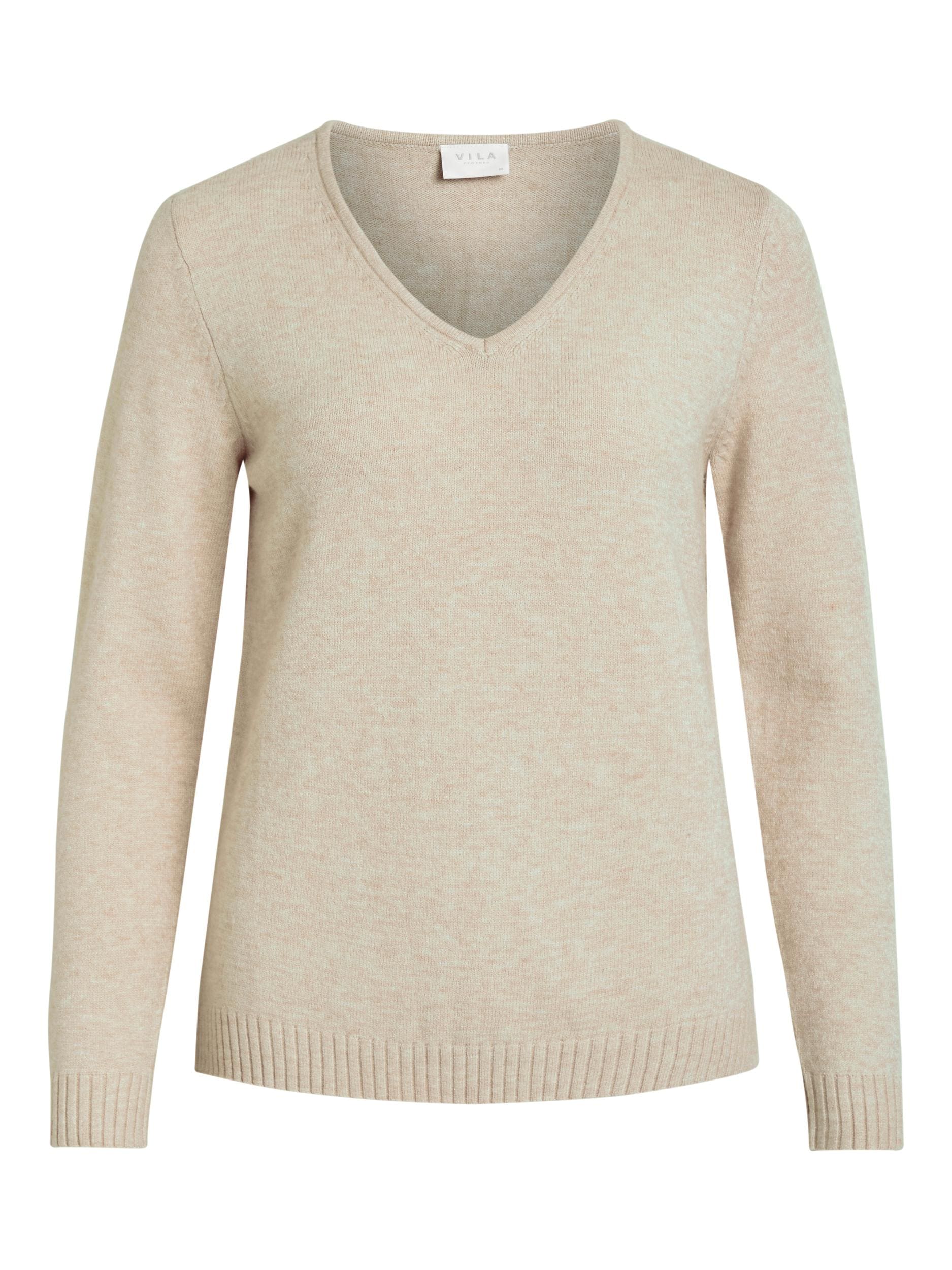 Vila V-Ausschnitt-Pullover »VIRIL V-NECK L/S KNIT TOP - NOOS«