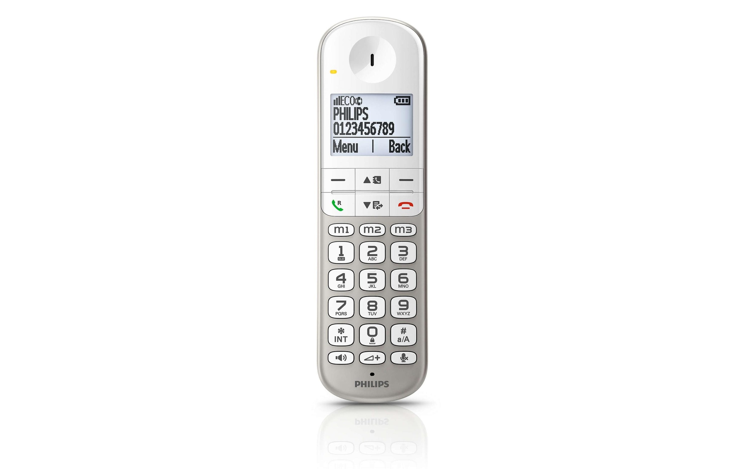 Philips Festnetztelefon »Philips XL4951S Silver«