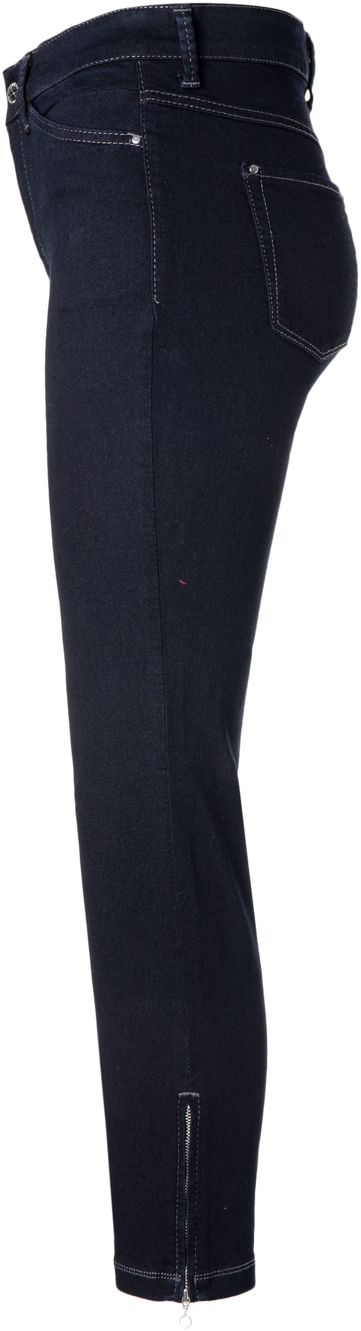 MAC 7/8-Jeans »Dream Chic«, verkürzte Form mit Reissverschluss