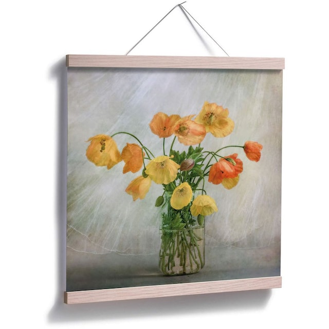 Wall-Art Poster »Mohnblumen Orange Gelb«, Blumen, (1 St.), Poster,  Wandbild, Bild, Wandposter online kaufen | Jelmoli-Versand