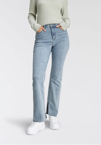 Bruno Banani 5-Pocket-Jeans, Schlitz am Bein  NEUE KOLLEKTION kaufen