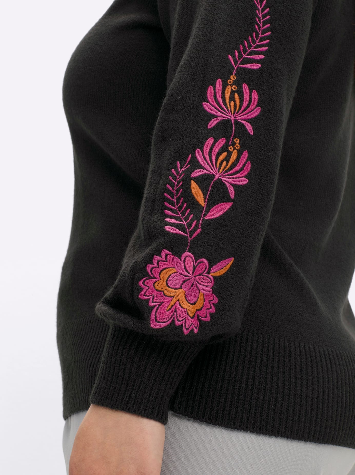 sheego by Joe Browns Stehkragenpullover »Pullover«