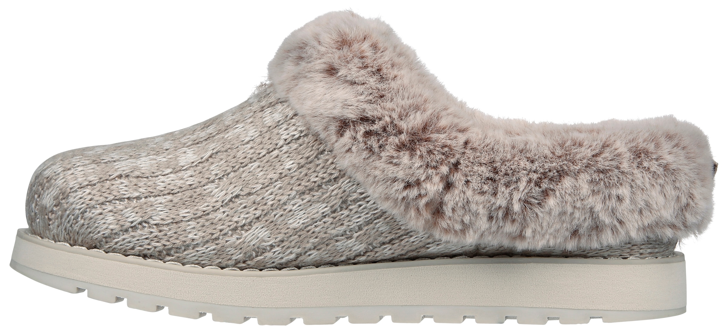 Skechers Pantoffel »KEEPSAKES - ICE ANGEL«, in Strick-Optik