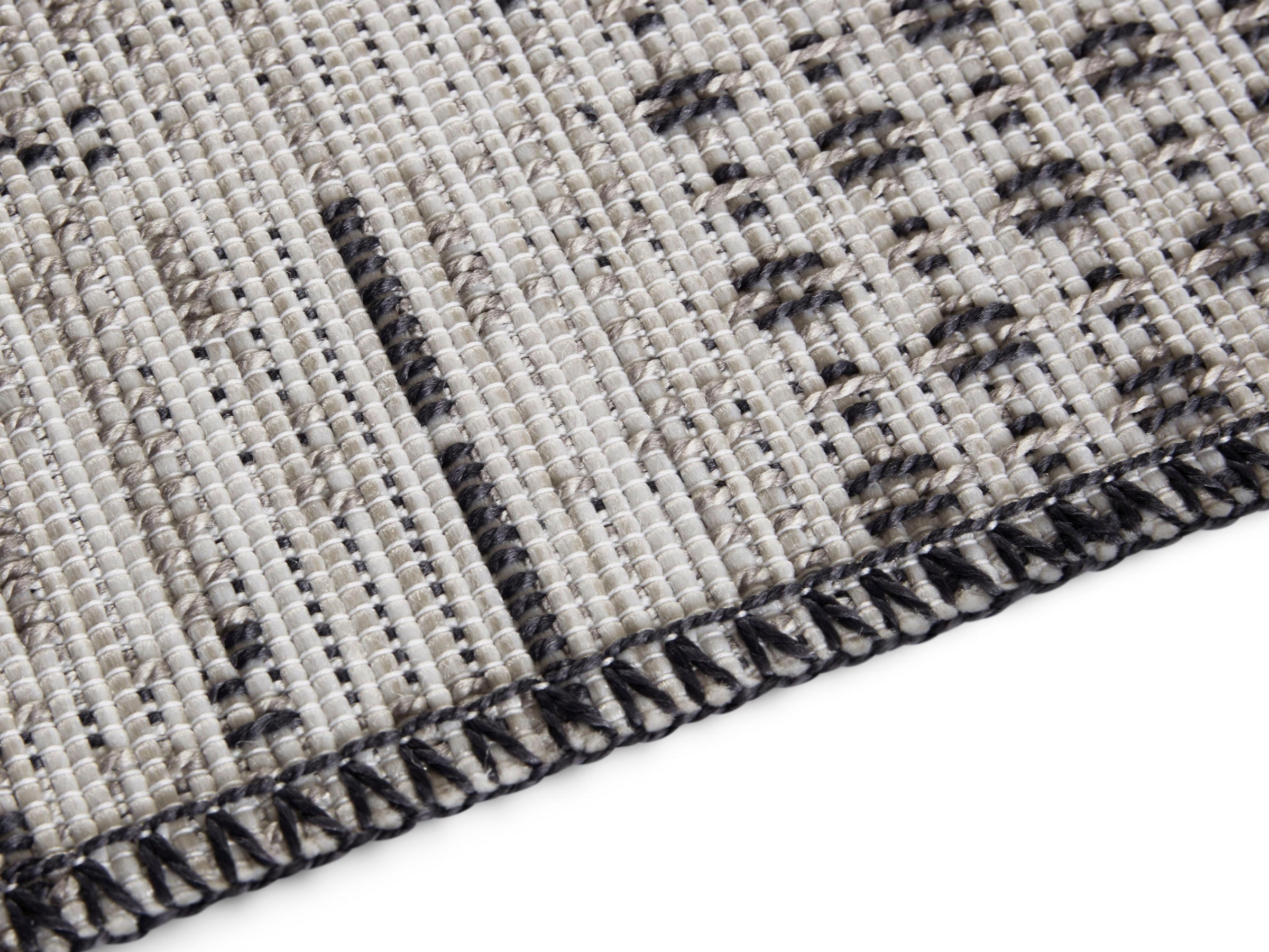 ELLE DECORATION Teppich »Agen«, rechteckig, 3 mm Höhe, In-und Outdoor geeignet, Strapazierfähig und pflegeleicht, Flachgewebe