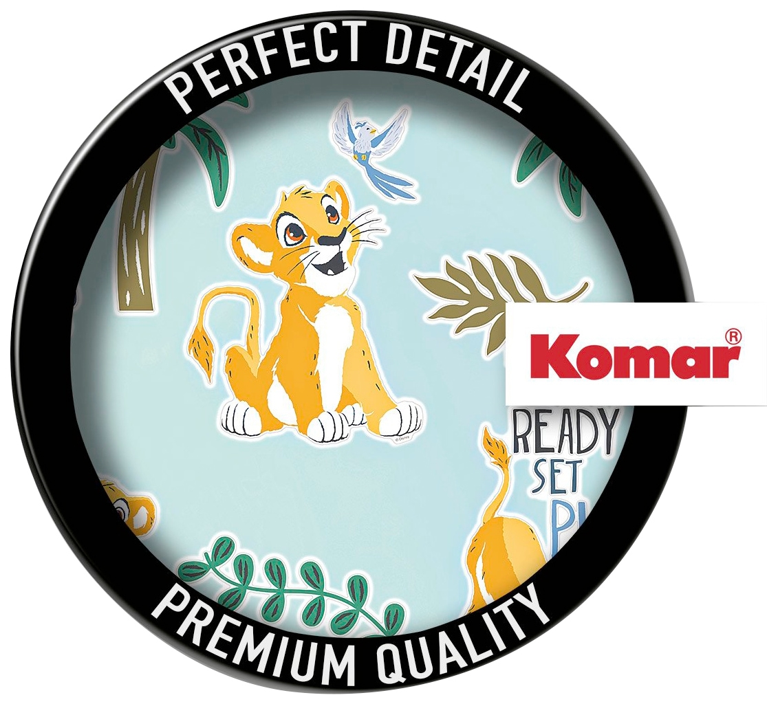 Komar Wandtattoo »Lion King Palmtrees - Grösse 50 x 70 cm«, (34 St.), selbstklebend, Wandsticker, Kinderzimmer
