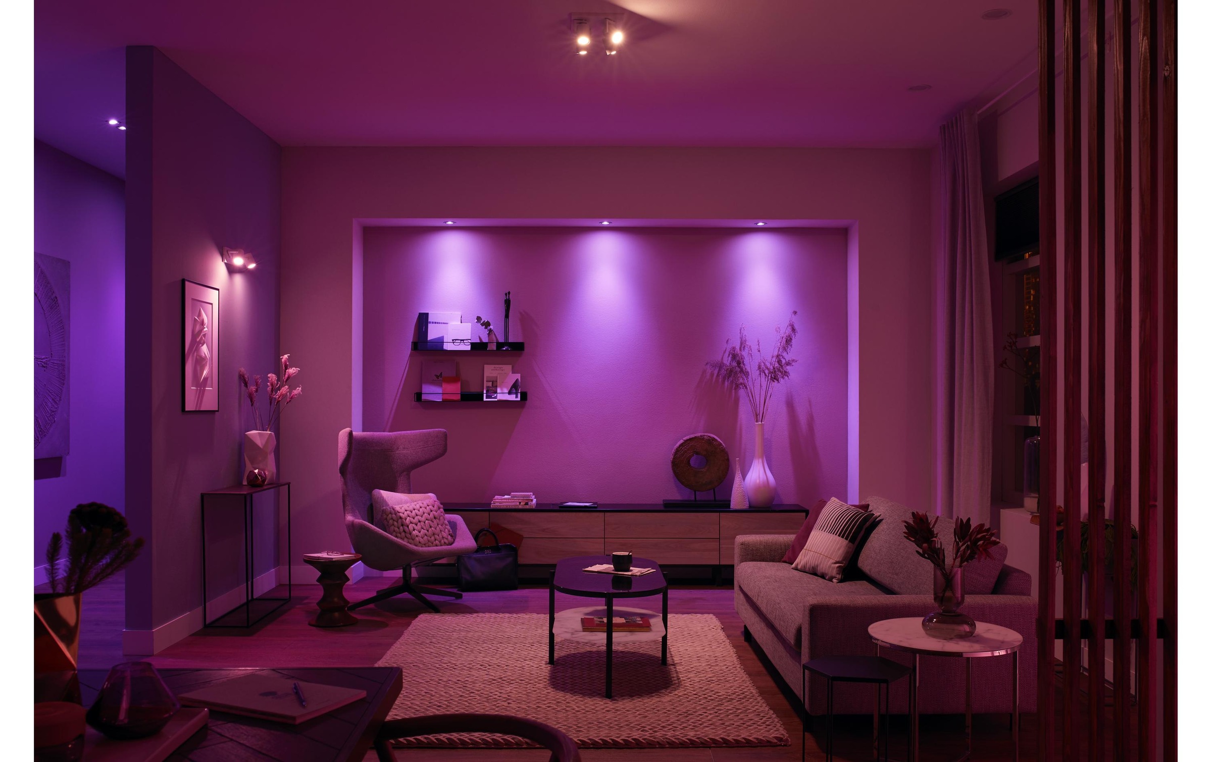 Philips Hue LED Deckenleuchte »Argenta 2er-Spot«, Leuchtmittel GU10 | LED wechselbar