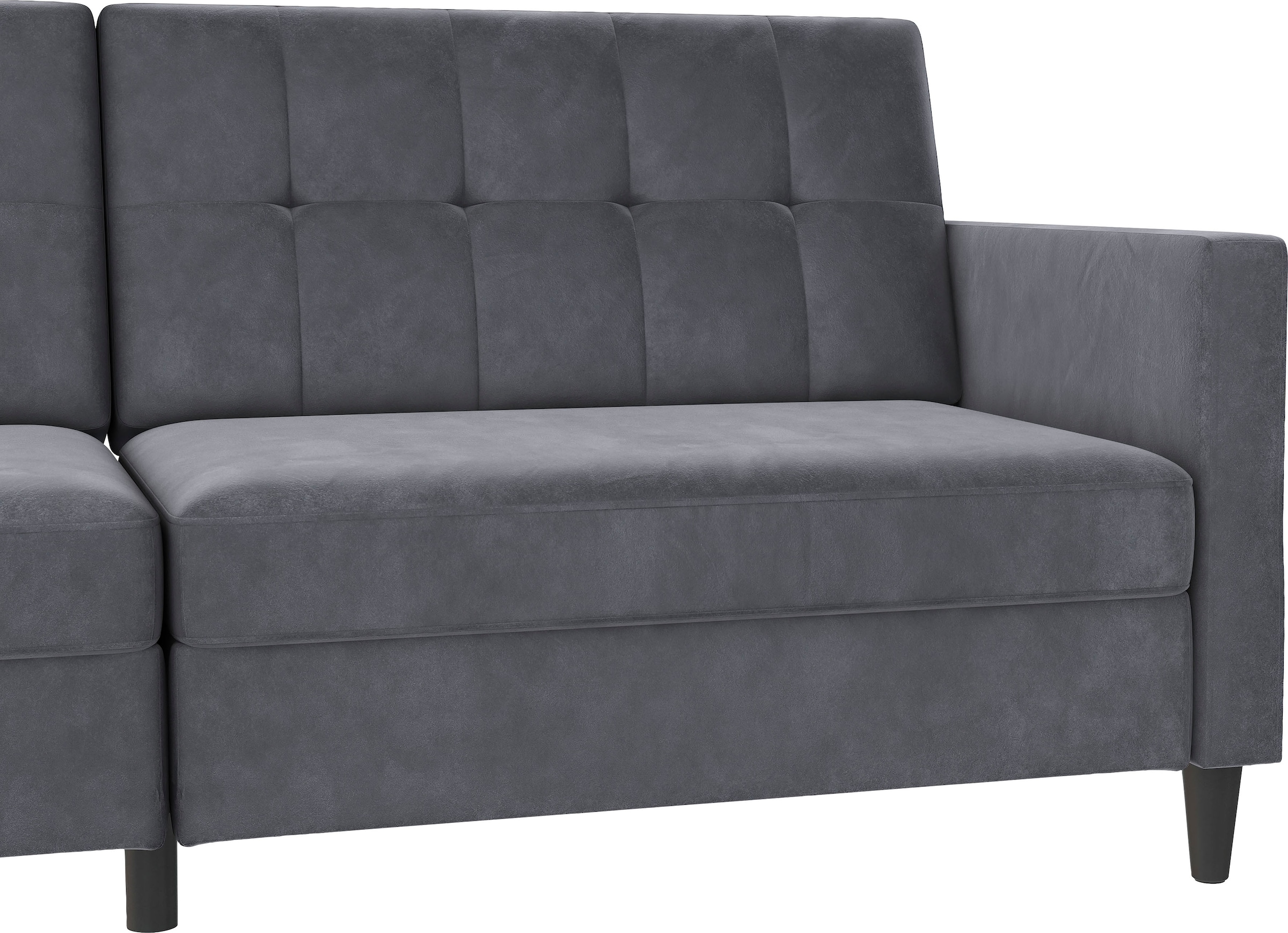 Dorel Home 3-Sitzer »Hartford II«, Bettfunktion, Rückenlehne 2-teilig, 3-fach verstellbar, Sitzhöhe 43 cm