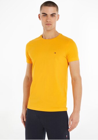 Tommy Hilfiger T-Shirt »STRETCH SLIM FIT TEE«, mit Rundhalsausschnitt kaufen