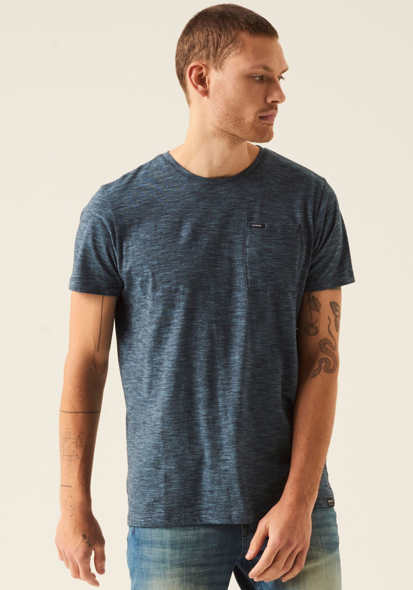 Garcia T-Shirt, online bestellen | Brusttasche Jelmoli-Versand tlg.), (1 mit