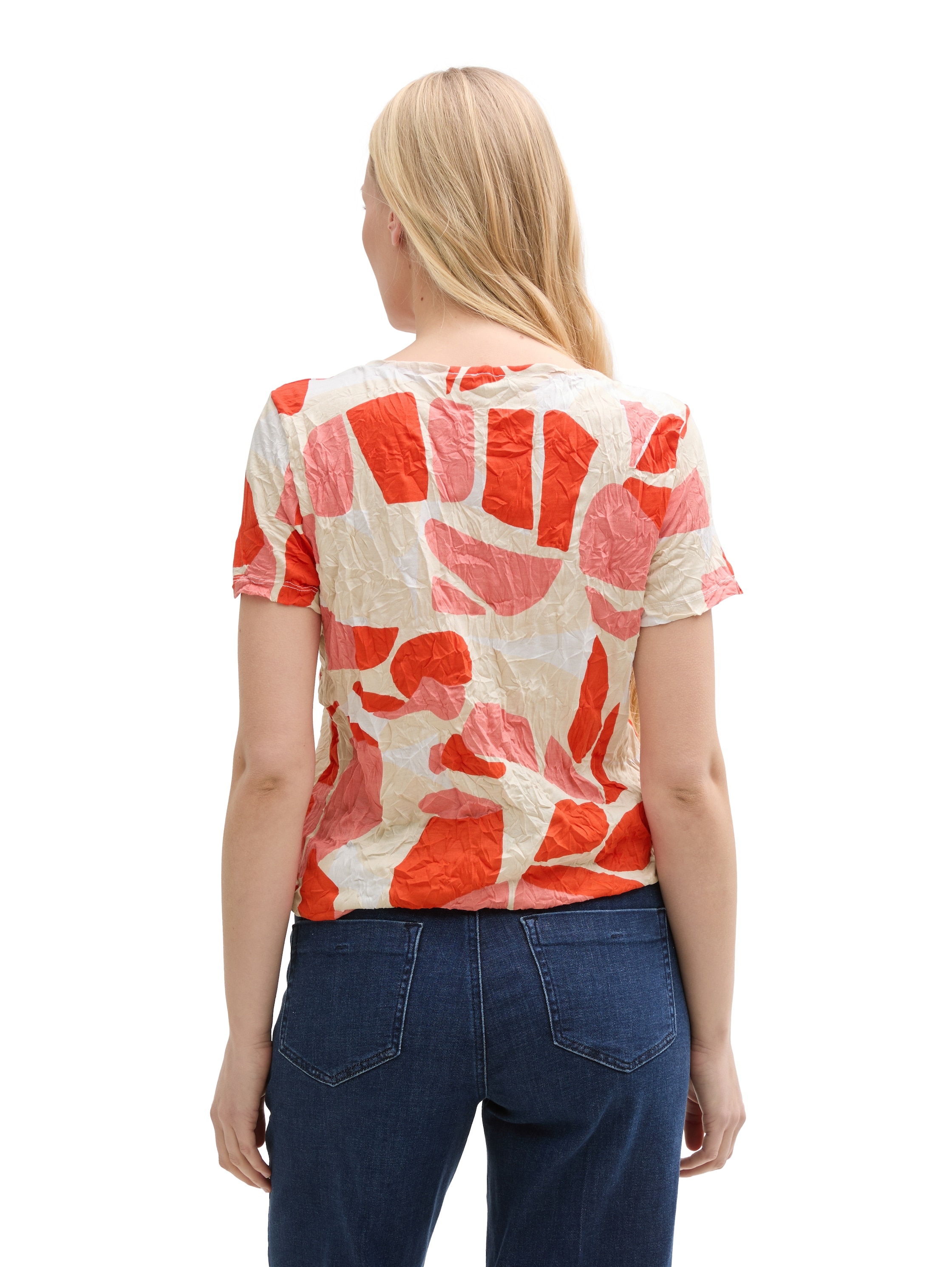 TOM TAILOR T-Shirt, mit All-Over Print