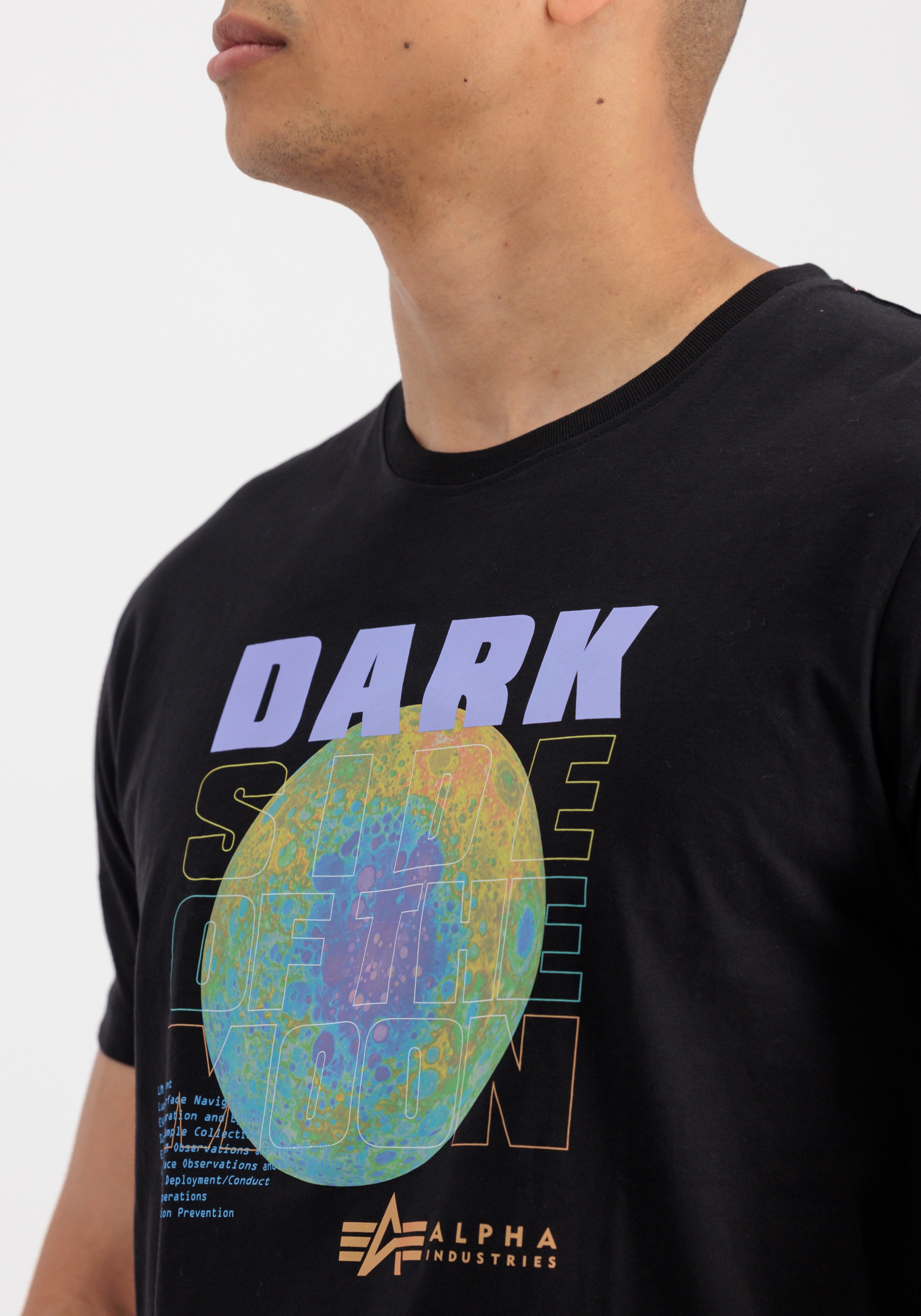 Alpha Industries T-Shirt »Alpha Industries Men - T-Shirts Dark Side T-Shirt«