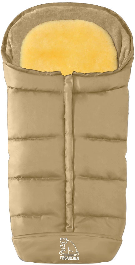 Fusssack »Eisbärchen - Komfort 2 in 1 Lammfell Winterfusssack - Premium Qualität«, mit...