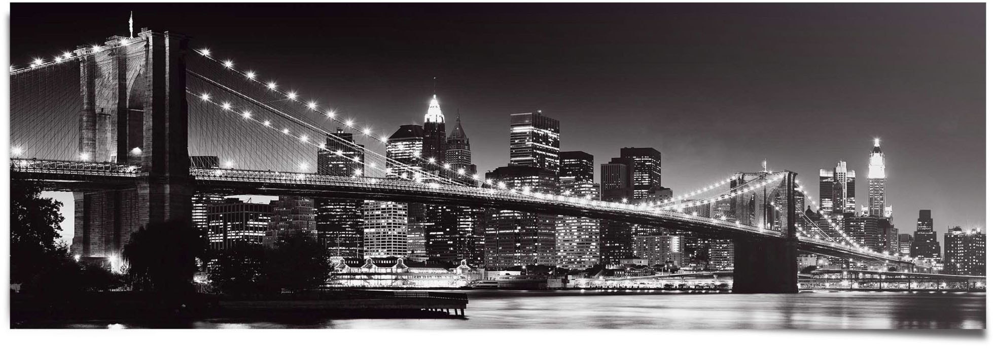 ❤ Reinders! Poster »New York Brooklyn Bridge«, (1 St.) entdecken im  Jelmoli-Online Shop | Poster