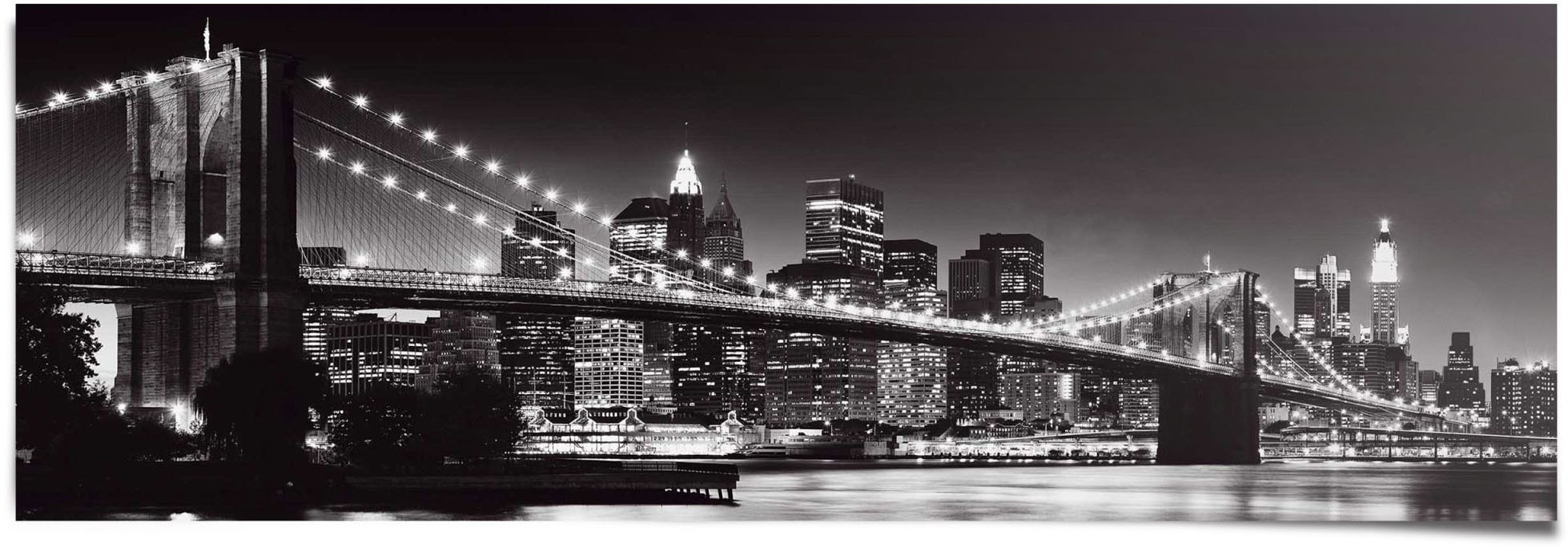 Reinders! Poster »New York Brooklyn Bridge«, (1 St.)