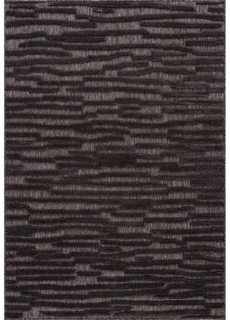 Carpet City Teppich »In-& Outdoorteppich Santorini 58394, 3D-Effekt, Streifen«, rechteckig, 5 mm Höhe, Wetterfest & UV-beständig für Terrasse, Balkon, Küche, Flur