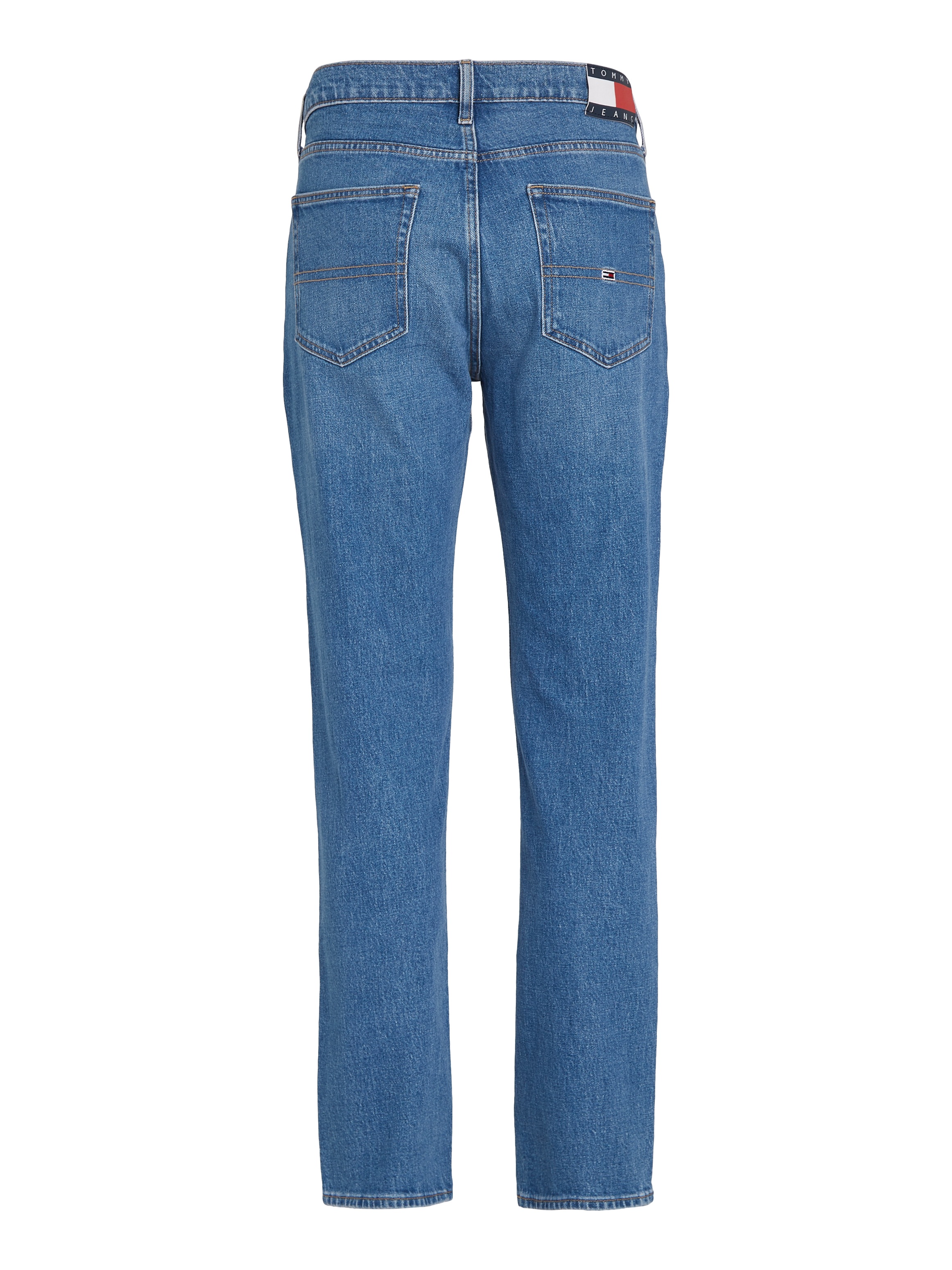 Tommy Jeans Slim-fit-Jeans »Ryan Regular Slim Straight«, Slim‑Straight‑Jeans aus hochwertigem Denim regulärer Leibhöhe