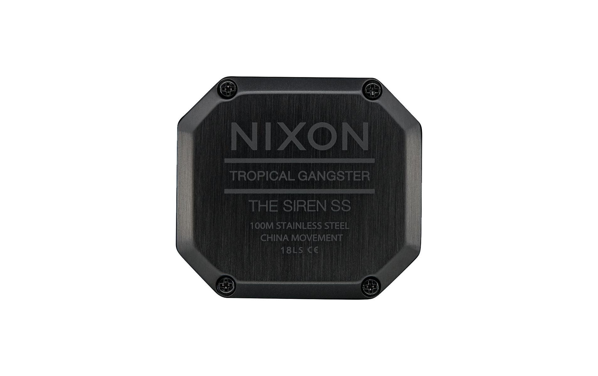 Nixon Digitaluhr »Milanese All Black«