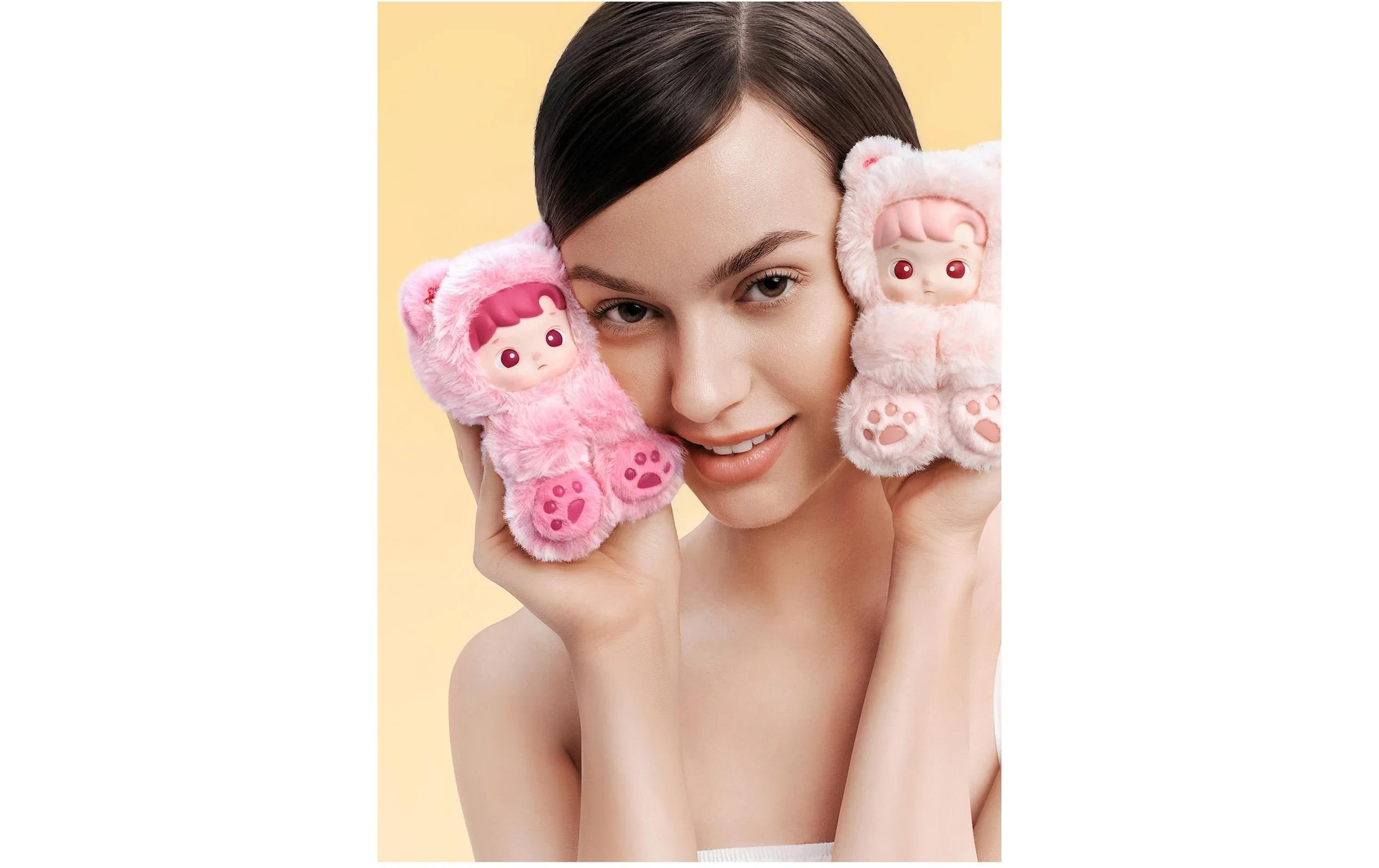 nicht definiert Plüschfigur »Pop Mart Plüsch-Anhänger Hacipupu Gummy Bear Blind Box«