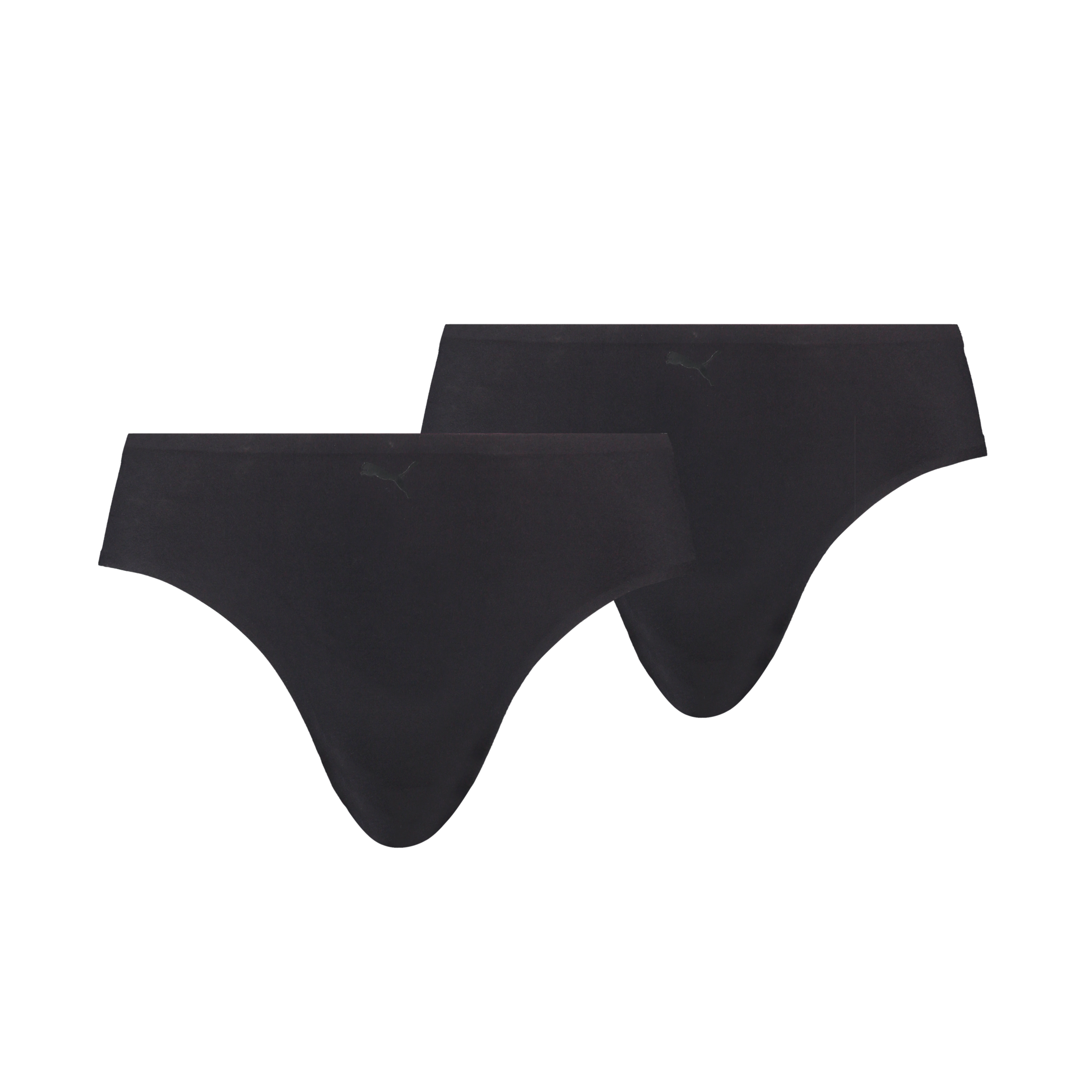 PUMA Bikinislip »PUMA WOMEN ONE SIZE BRIEF 2P HANG« 2er Pack, Mit nahtlosen Kanten, Einheitsgrösse