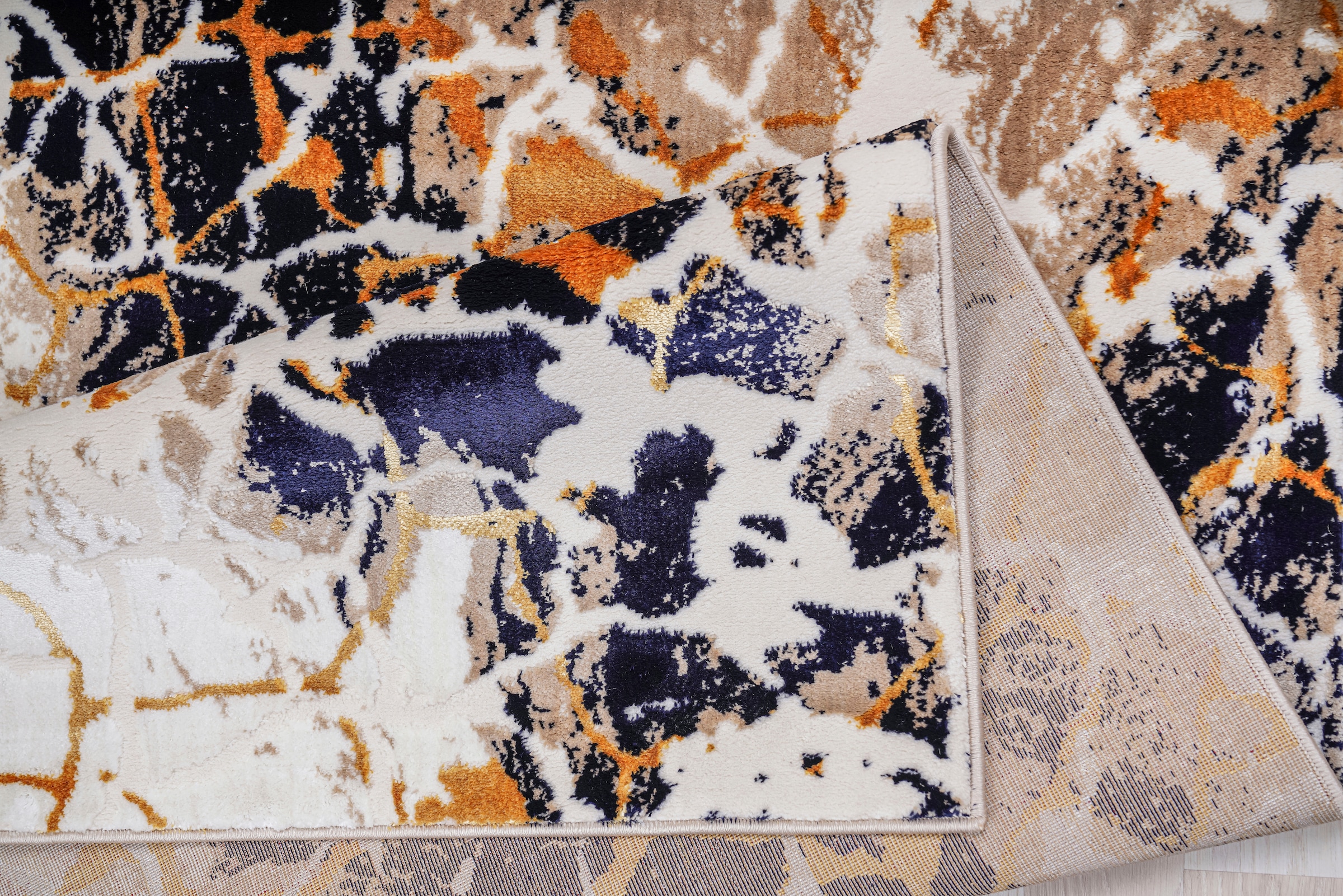 ❤ Leonique Teppich »Sander«, rechteckig, modernes Design, Teppiche in  Marmor-Optik, mit goldfarbenen Akzenten ordern im Jelmoli-Online Shop | Schmutzfangläufer