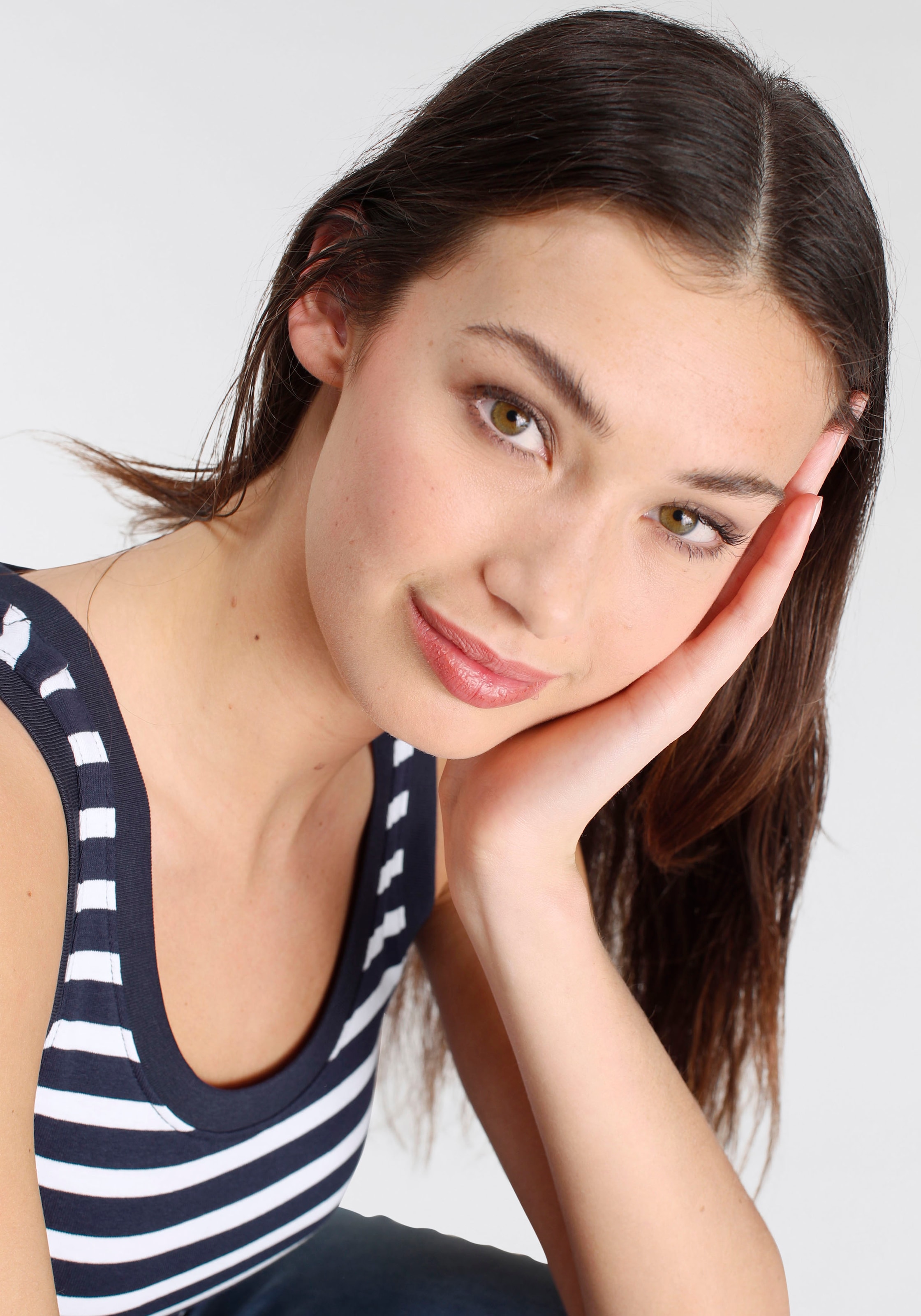 DELMAO Tanktop, (2er-Pack), in unterschiedlichen Varianten