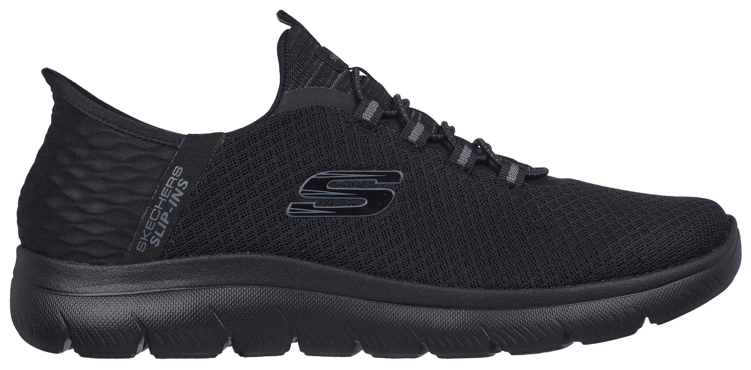 Skechers Slip-On Sneaker »SUMMITS-HIGH RANGE«, Slipper, Freizeitschuh, Halbschuh in veganer Verarbeitung