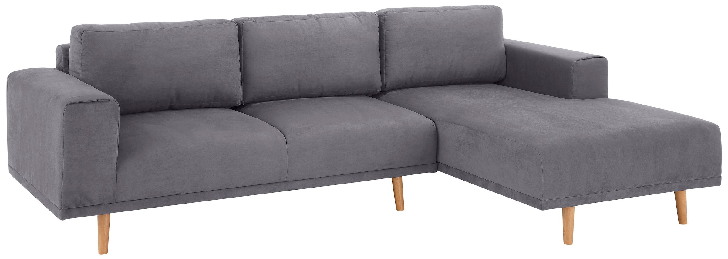 Home affaire Ecksofa »Lasse L-Form«, im scandinavischen Stil mit Holzfüssen