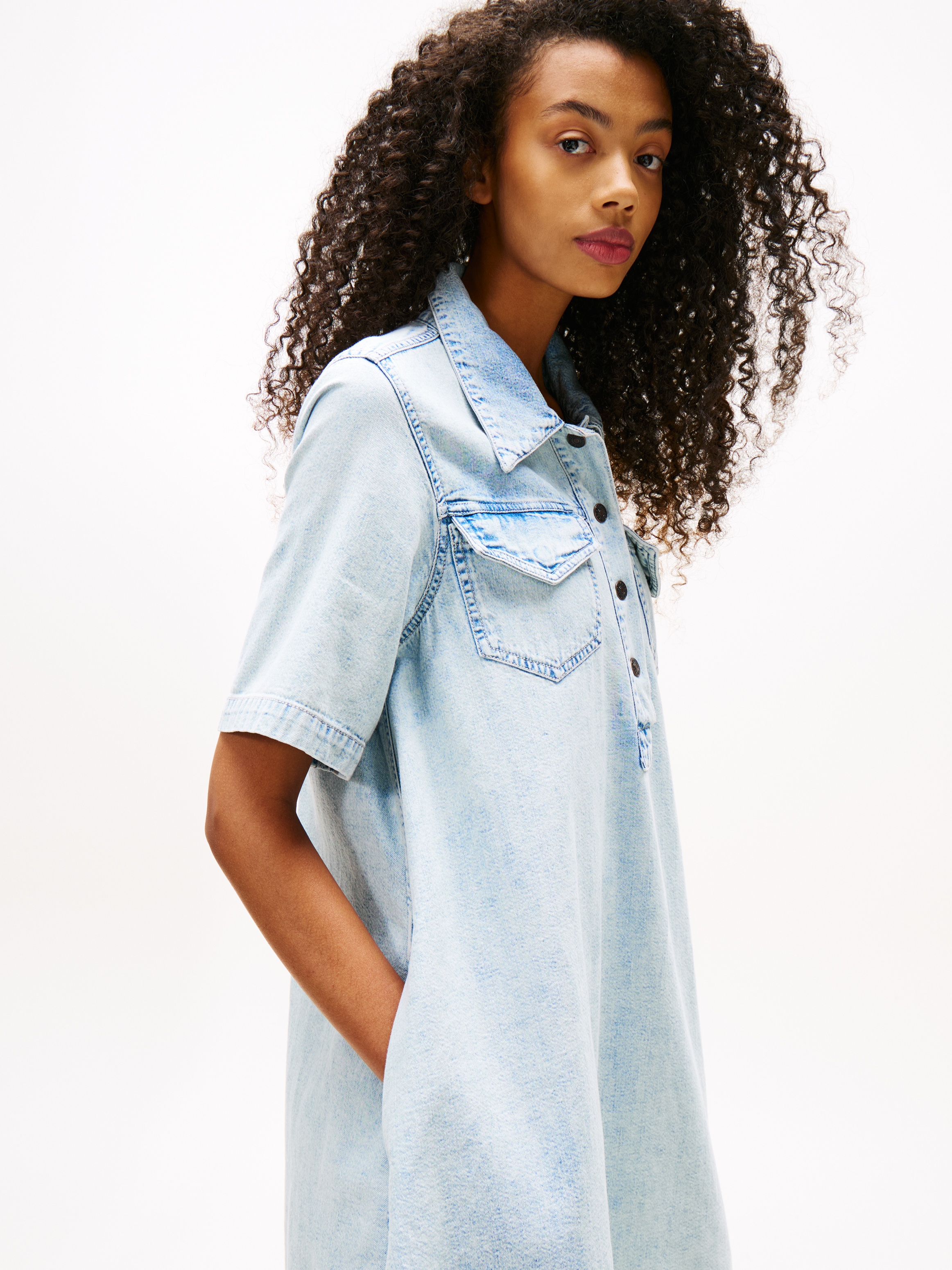 Tommy Jeans Jeanskleid »A-LINE DENIM DRESS EXT«
