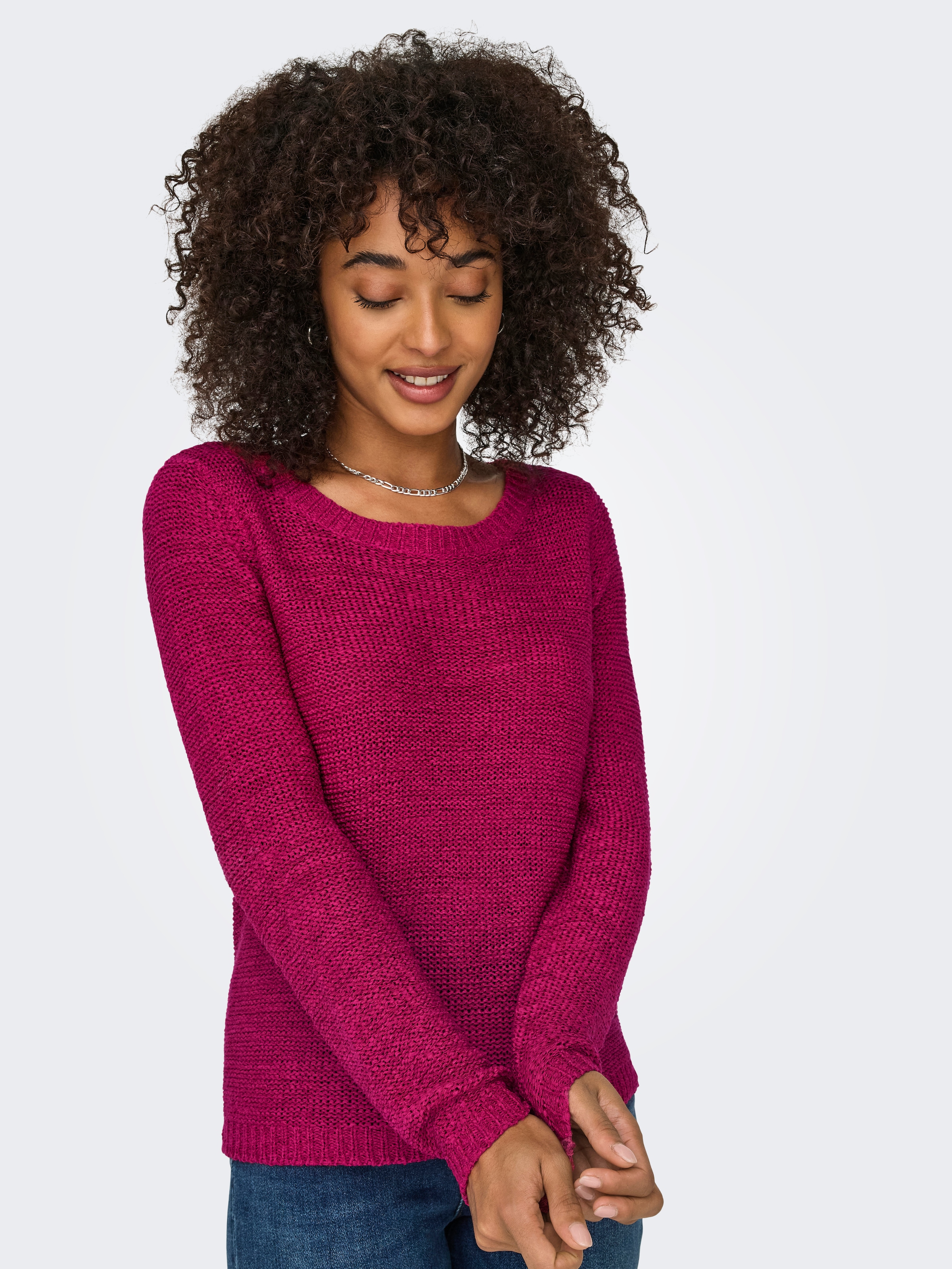 ONLY Strickpullover »ONLGEENA XO L/S PULLOVER KNT NOOS«