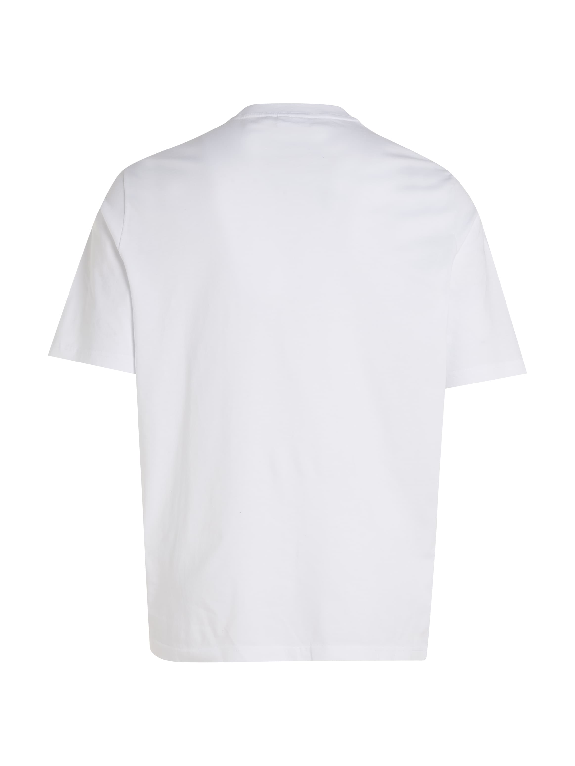 Calvin Klein Big&Tall T-Shirt »BT_OFF PLACEMENT LOGO T-SHIRT«, in grossen Grössen mit Markenlabel