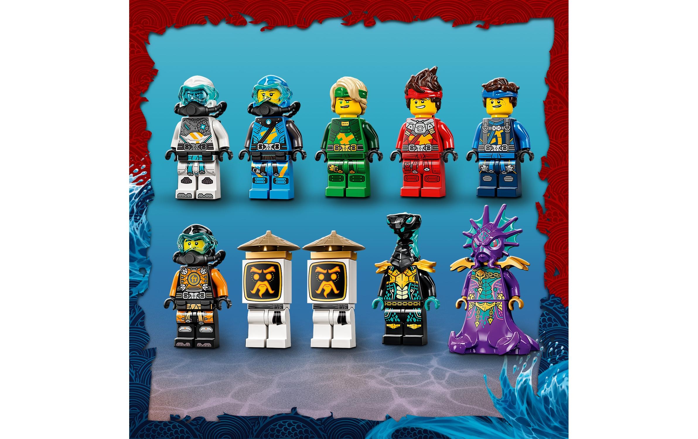 LEGO® Konstruktionsspielsteine »Wassersegler 71756«