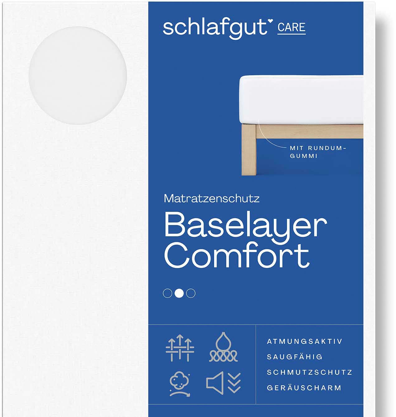 Matratzenauflage »Baselayer Matratzenschutz Comfort«, (1 St.), Wie ein Spannbettlaken