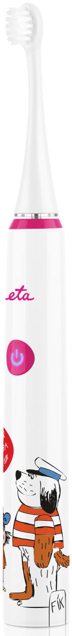 eta Schallzahnbürste »Sonetic Kinder Schallzahnbürste, ETA070690010«, 2 St. Aufsteckbürsten, Bis zu 42 000 Bürstenkopf-bewegungen /Min
