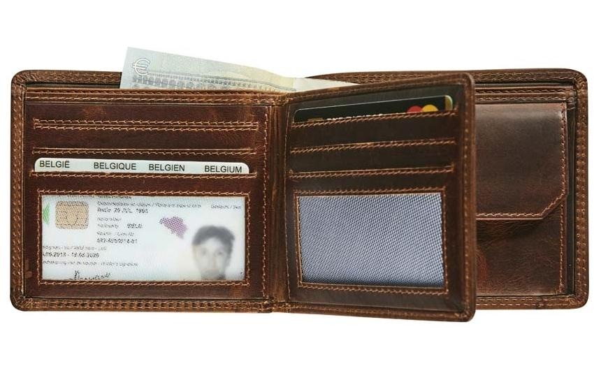 Geldbörse »Maverick Original 11,5 x 9,8 cm, Braun«
