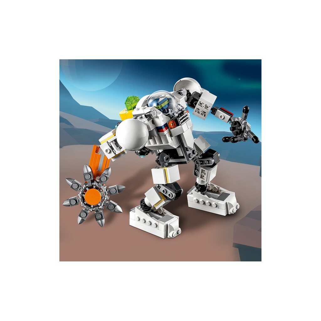 LEGO® Konstruktionsspielsteine »Weltraum-Mech 31115«