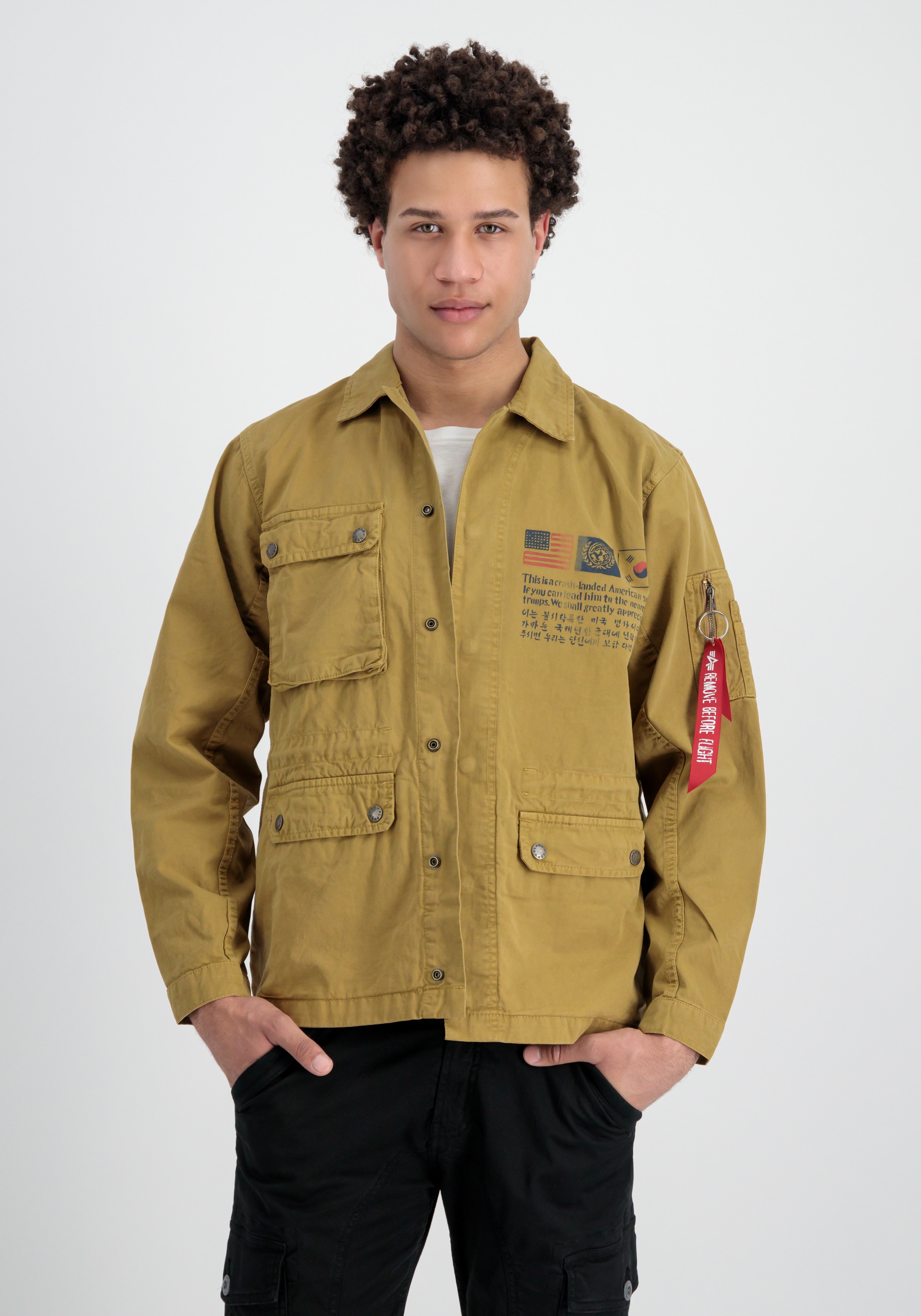 Field Men Industries Industries »Alpha LWC« online | Alpha Jelmoli-Versand Field Jacket Jackets - shoppen Fieldjacket