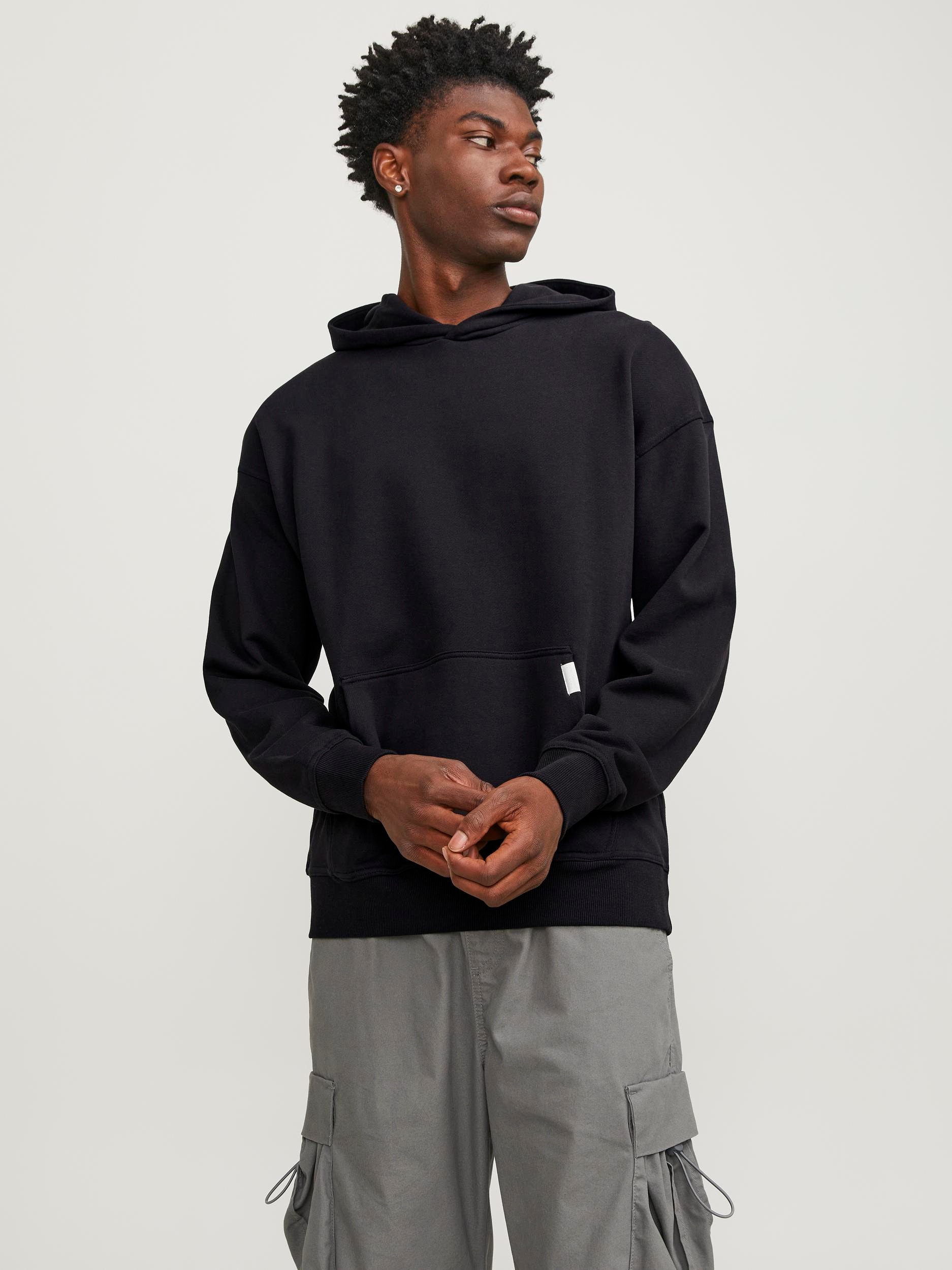 JACK & JONES Jcocollective Maglia Di Tuta Uomo – Felpa Con Scollo Rotondo In Cotone, Vestibilità Comoda, Marca Danese