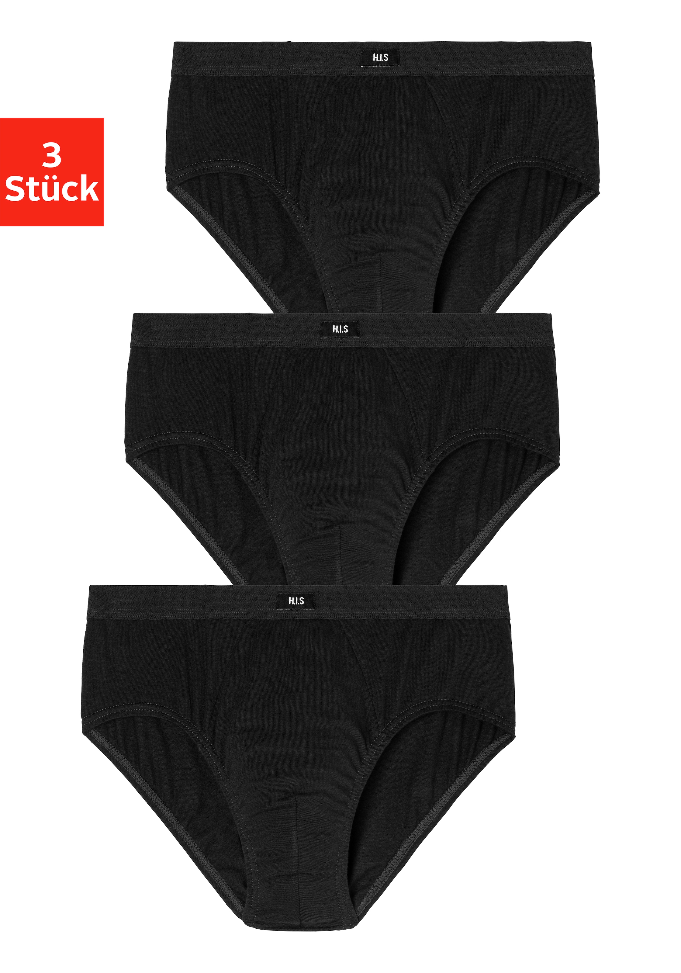 H.I.S Slip Packung, 3 Stk. ohne Seitennaht