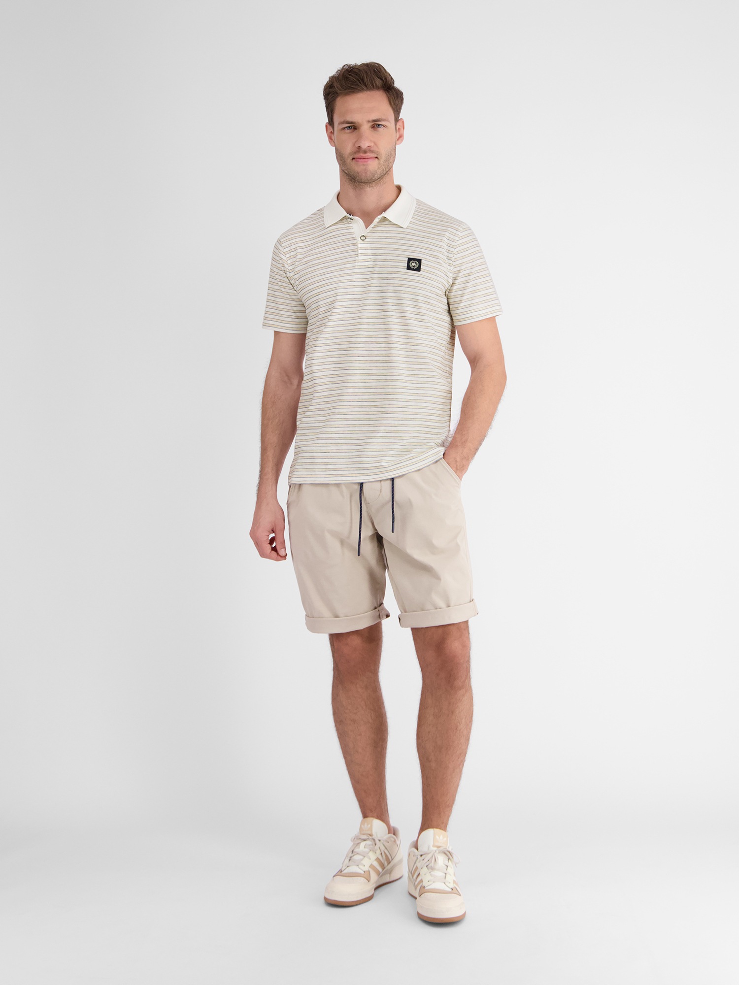 LERROS Poloshirt »LERROS Herren Poloshirt, gestreift«