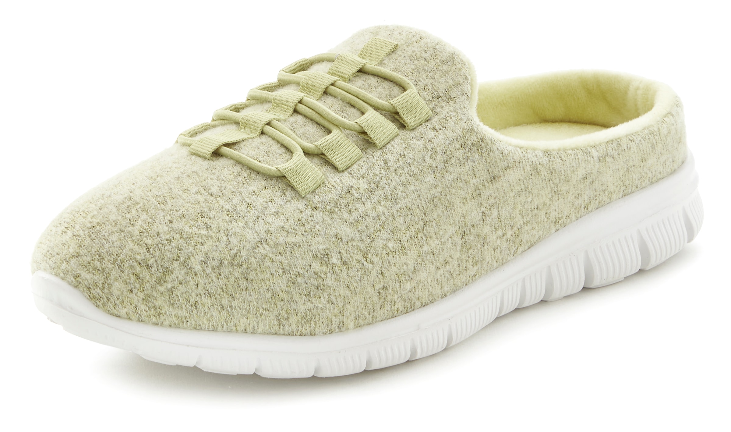Vivance Hausschuh »Sneaker«, Slipper, Pantoffel, Pantolette, Clog VEGAN